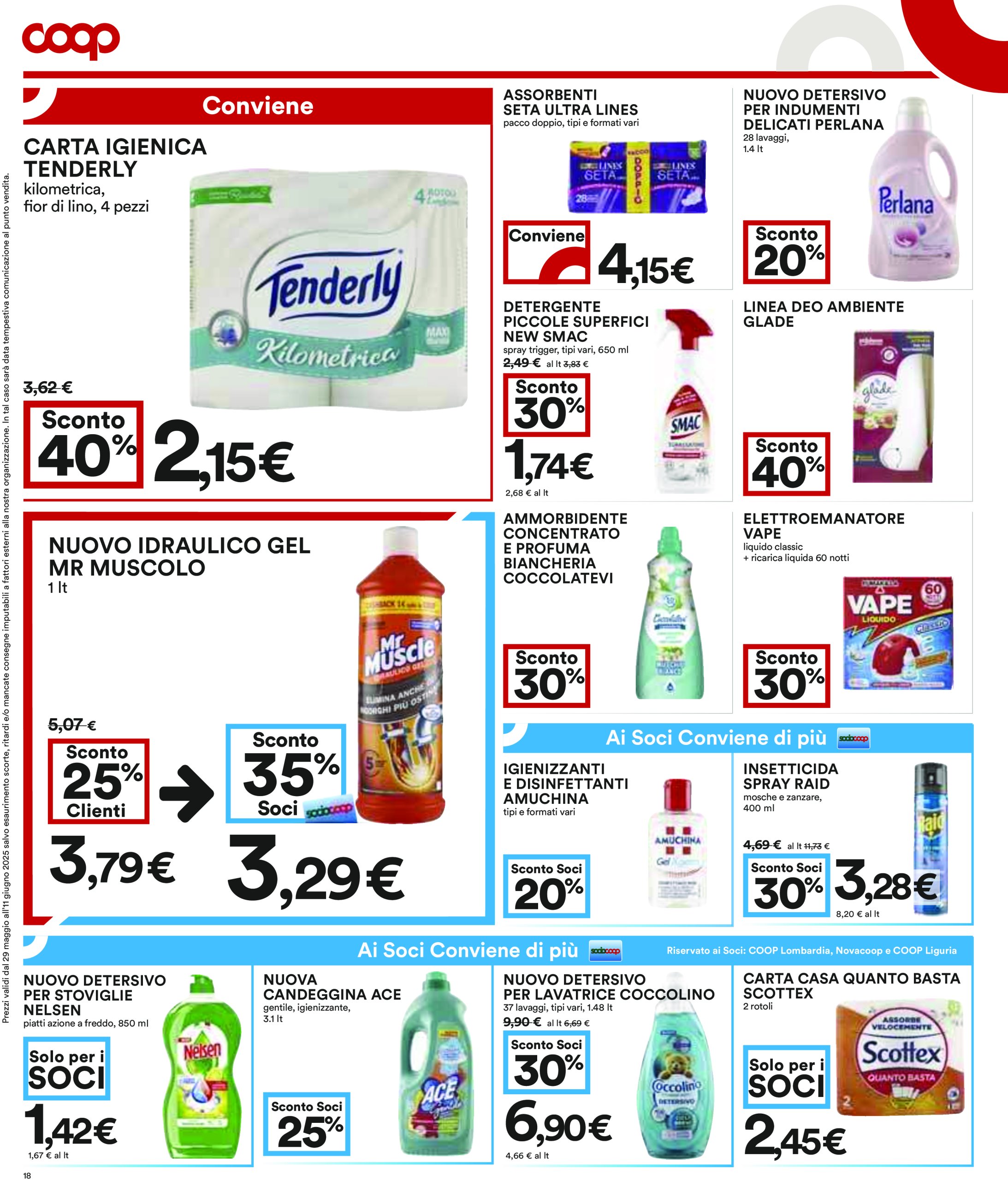 coop - Volantino Coop valido dal 29/05 al 11/06 - page: 18