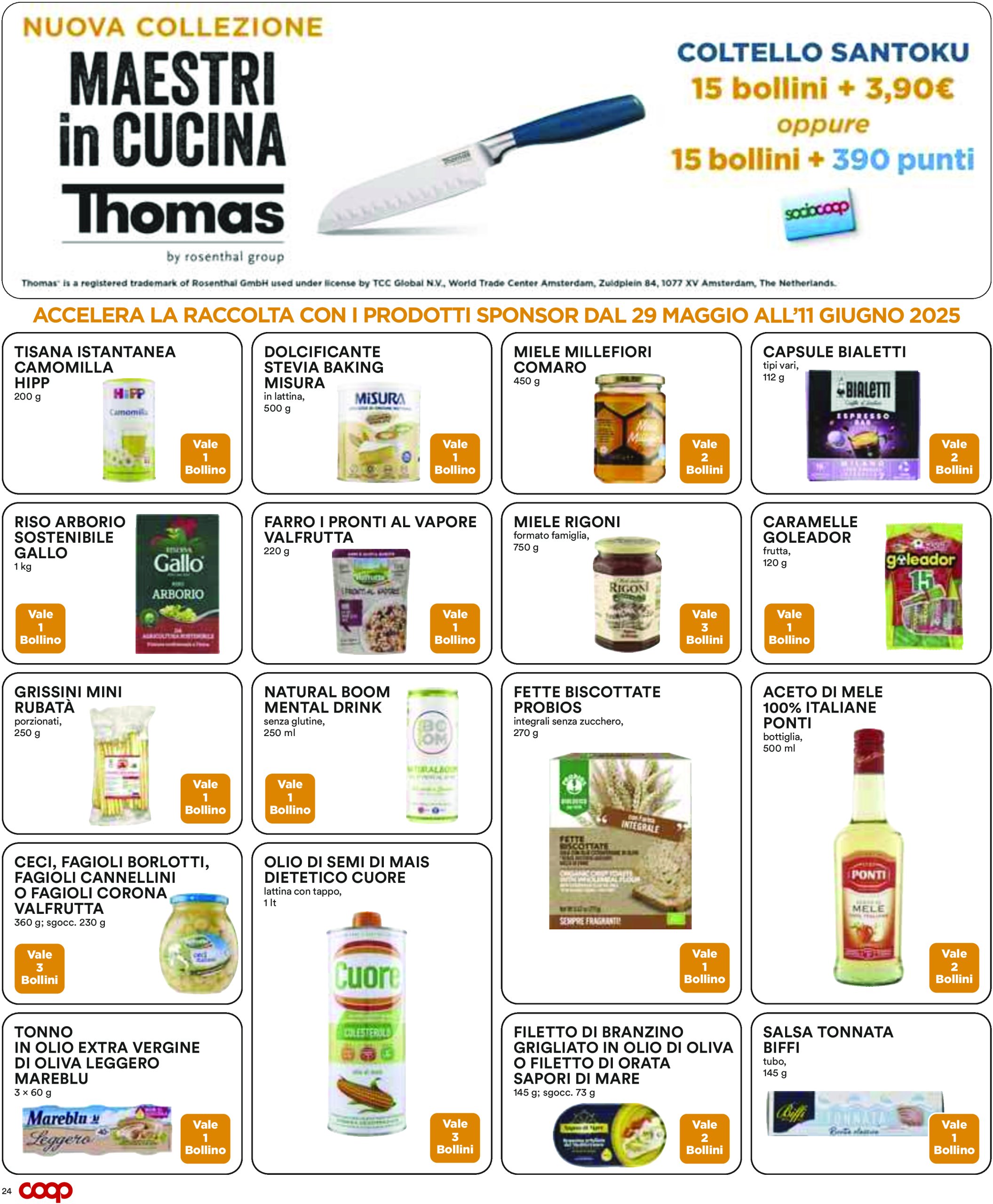 coop - Volantino Coop valido dal 29/05 al 11/06 - page: 24