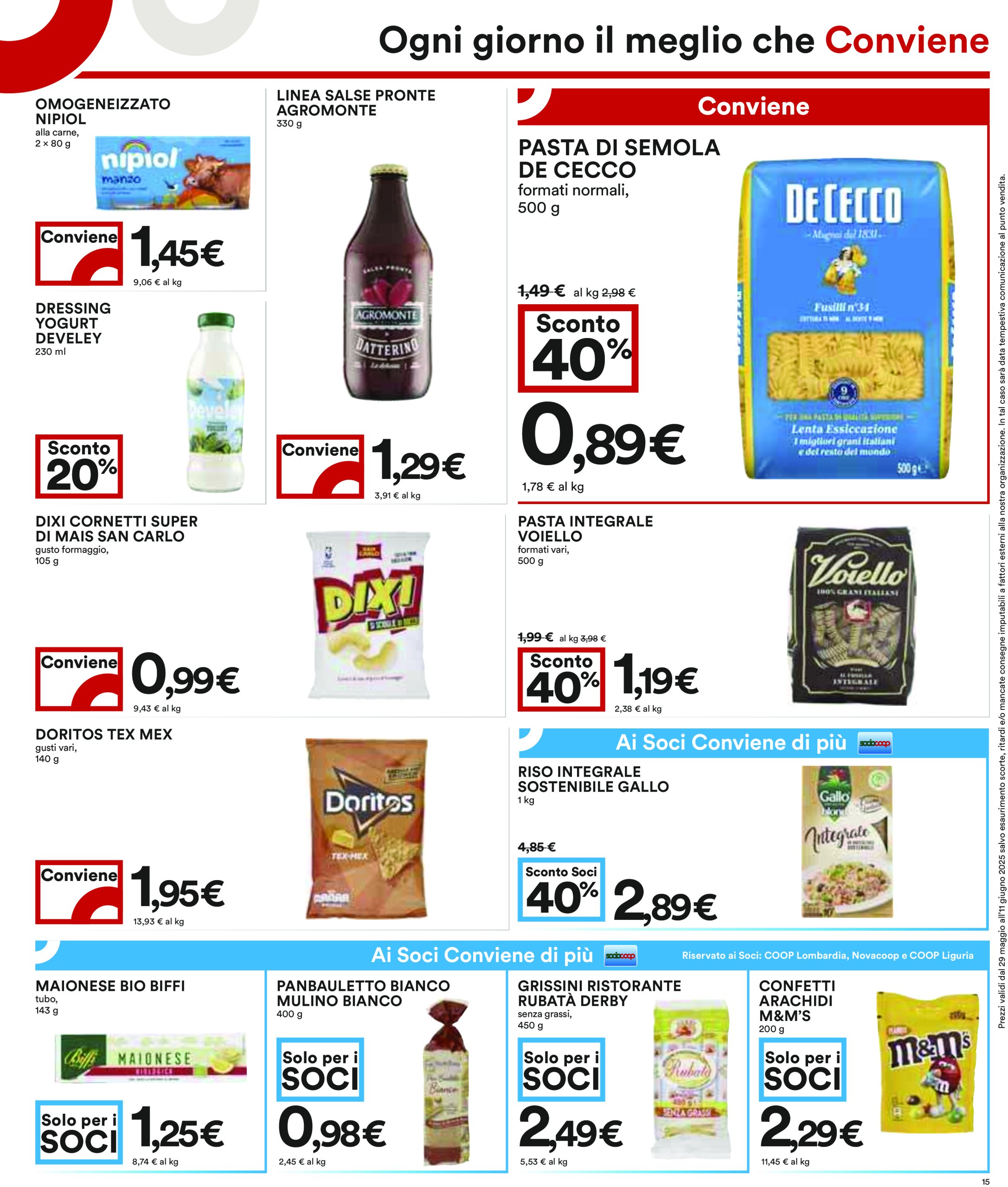 coop - Volantino Coop valido dal 29/05 al 11/06 - page: 15