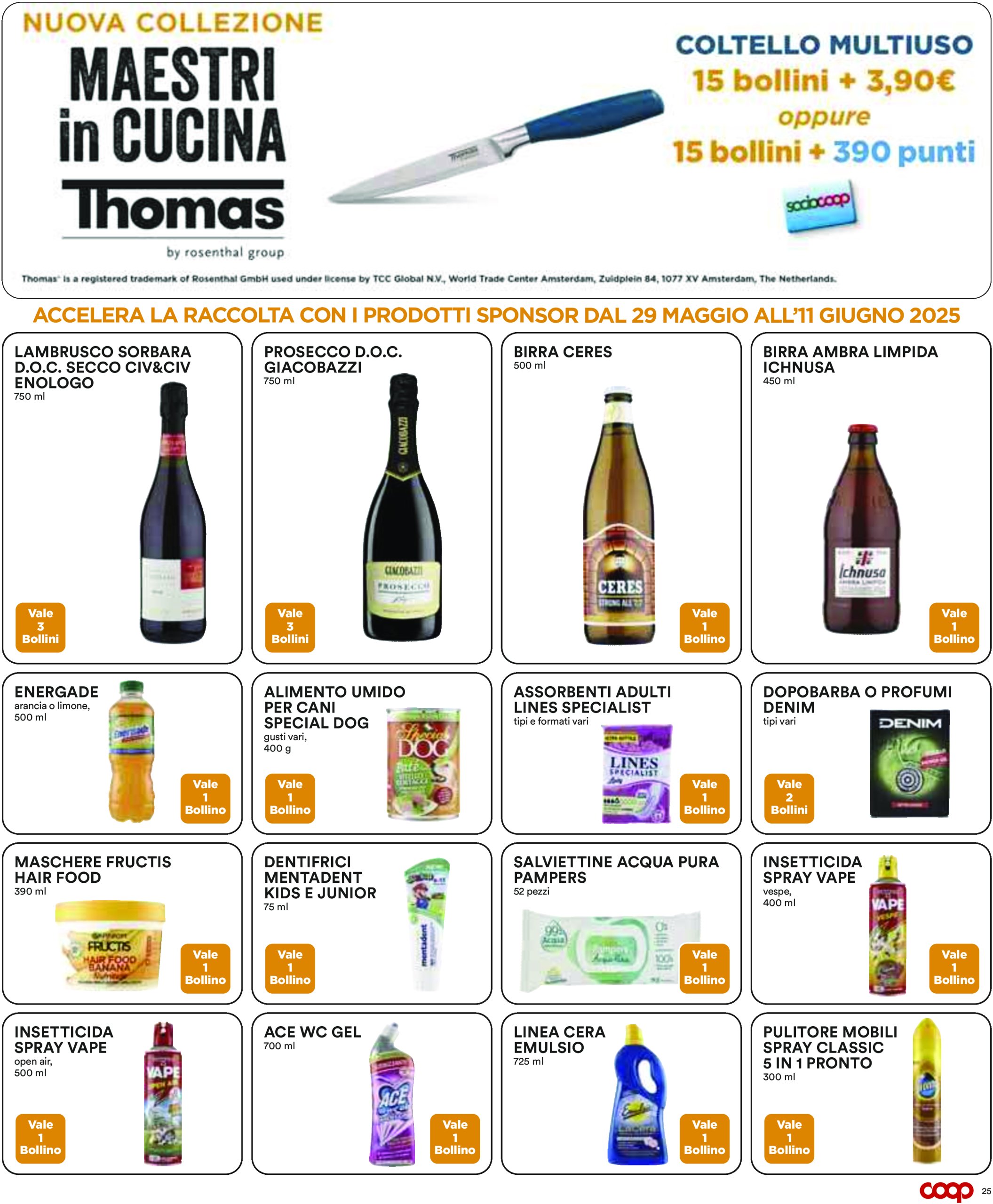 coop - Volantino Coop valido dal 29/05 al 11/06 - page: 25