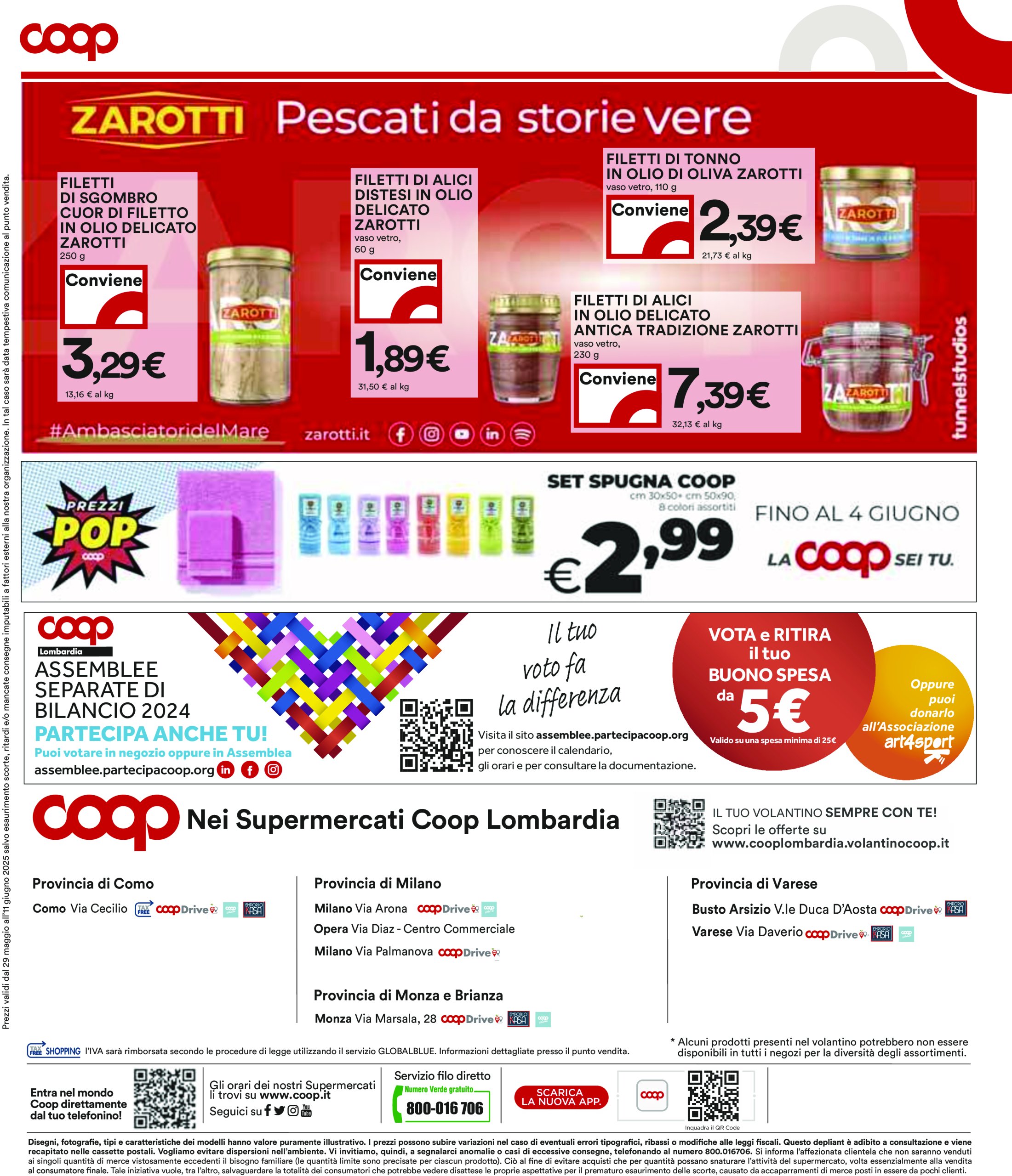 coop - Volantino Coop valido dal 29/05 al 11/06 - page: 26