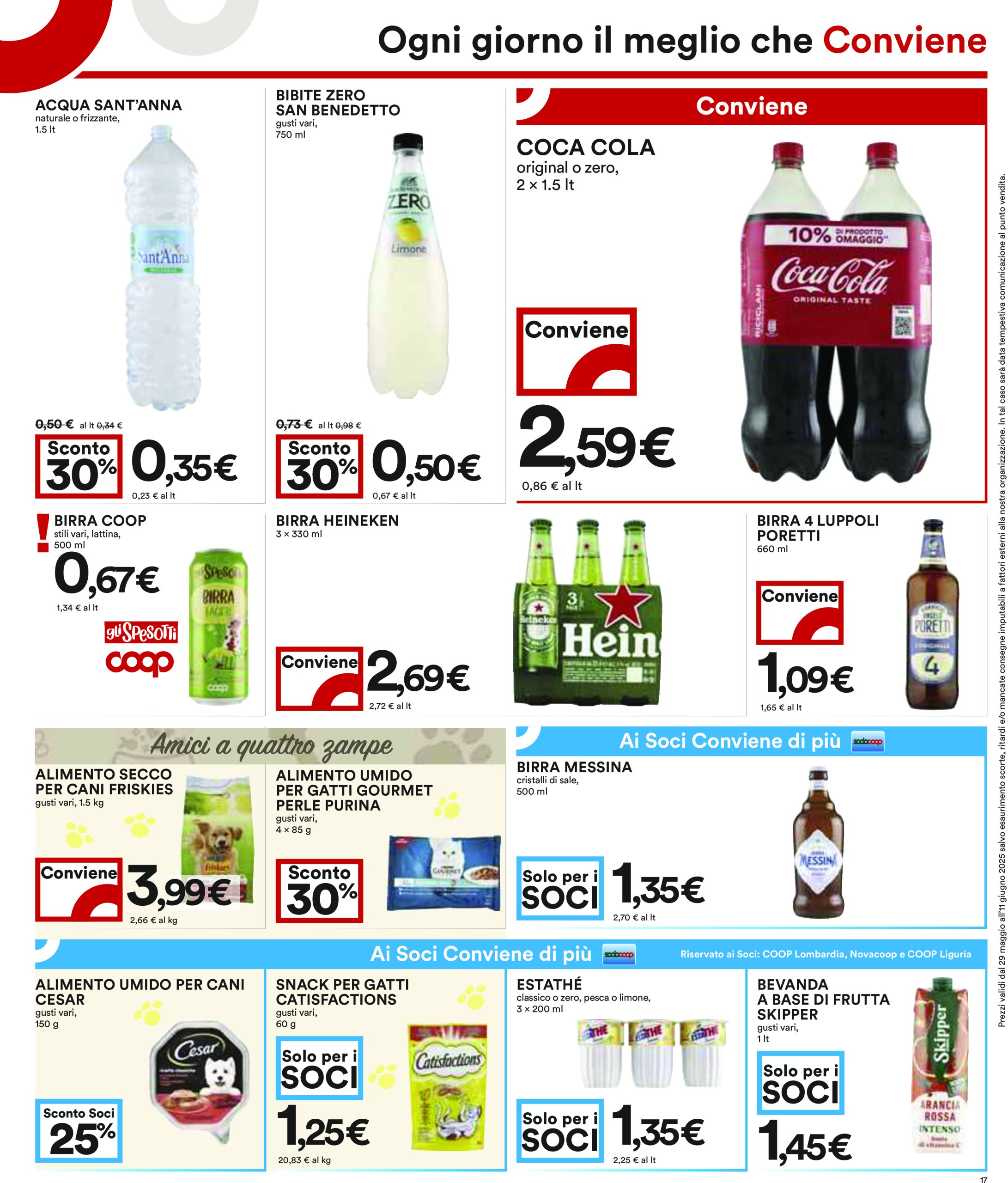 coop - Volantino Coop valido dal 29/05 al 11/06 - page: 17