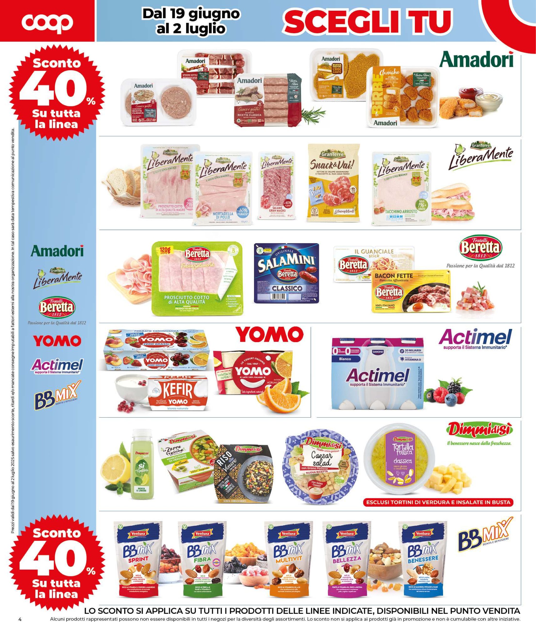 coop - Volantino Coop - Grandi Marche valido dal 19/06 al 02/07 - page: 4