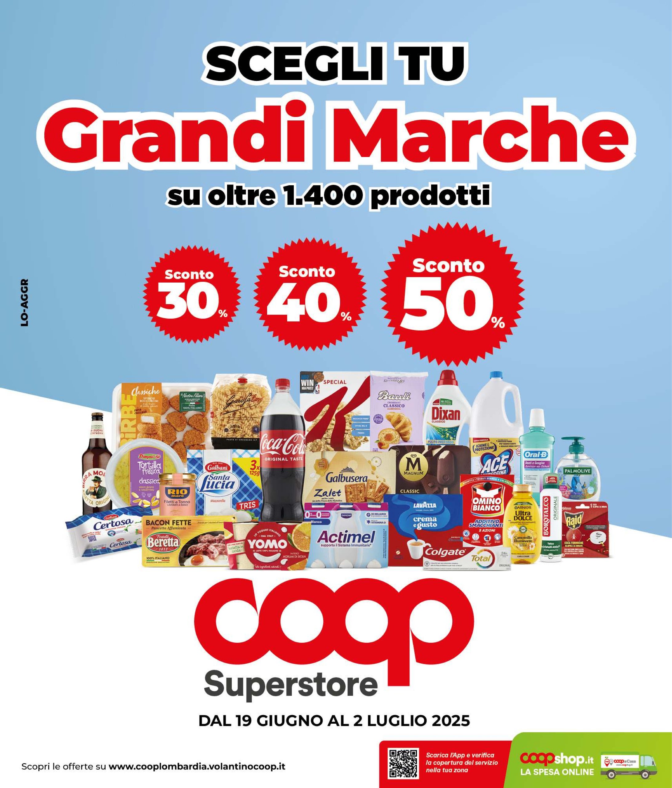 coop - Volantino Coop - Grandi Marche valido dal 19/06 al 02/07