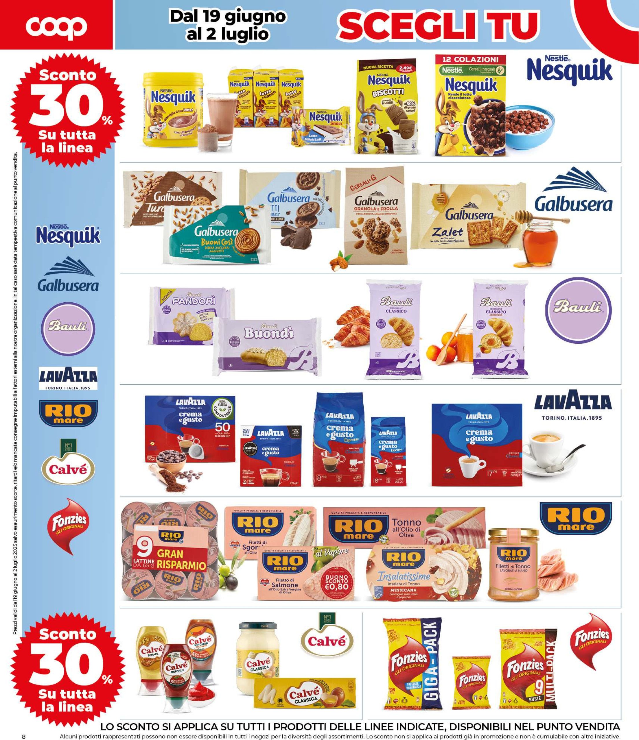 coop - Volantino Coop - Grandi Marche valido dal 19/06 al 02/07 - page: 8