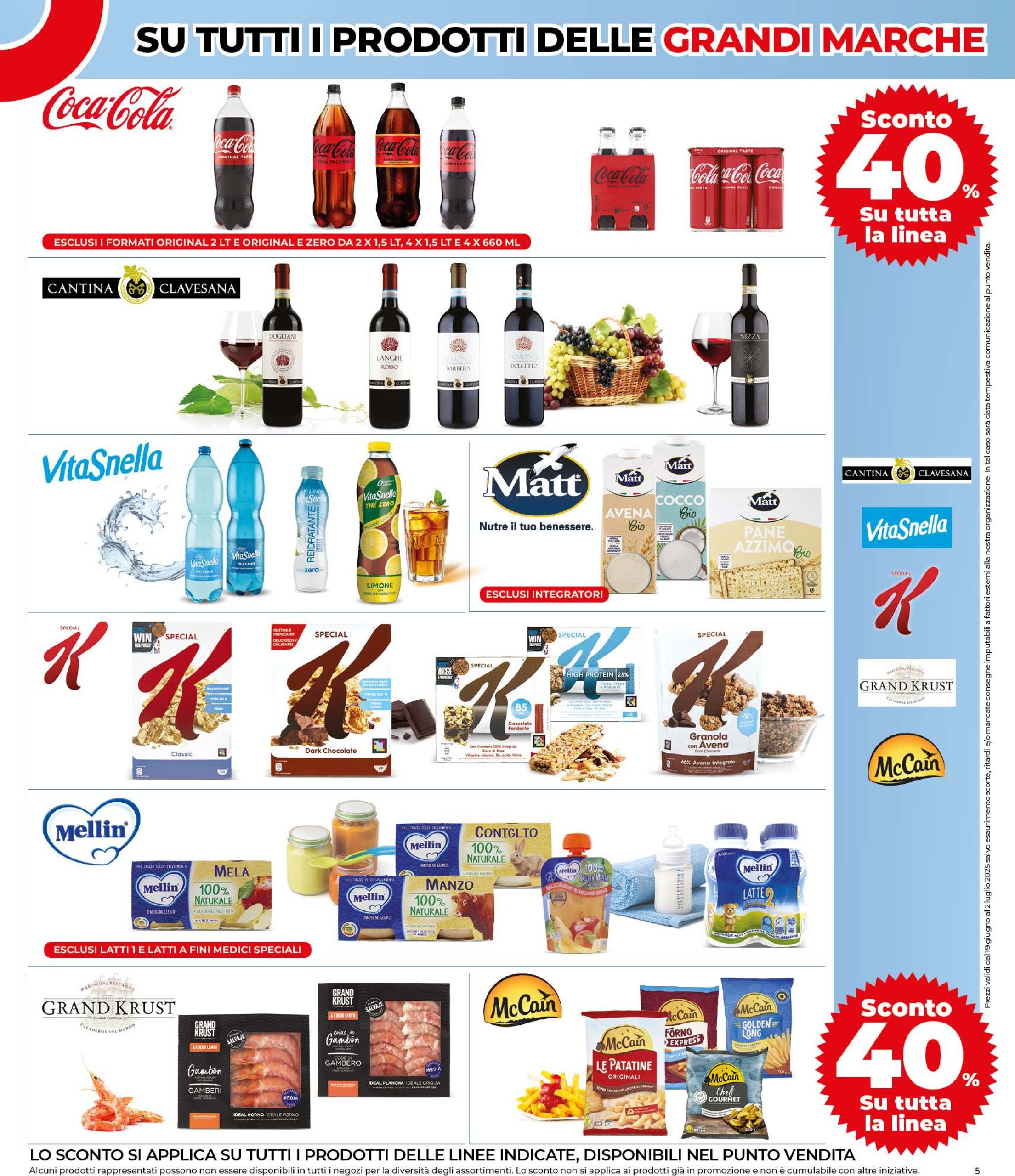 coop - Volantino Coop - Grandi Marche valido dal 19/06 al 02/07 - page: 5