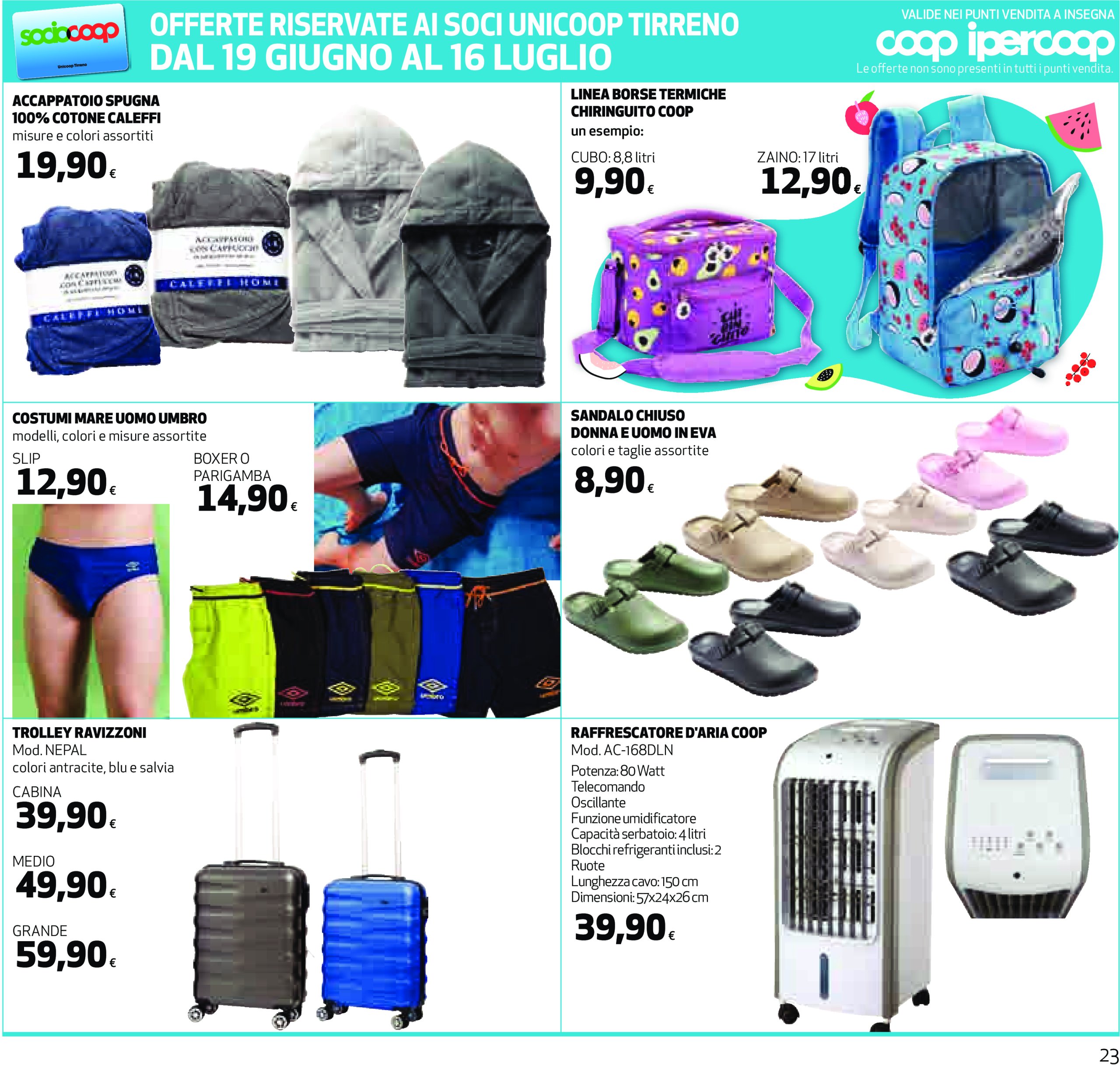 coop - Volantino Coop valido dal 19/06 al 02/07 - page: 23