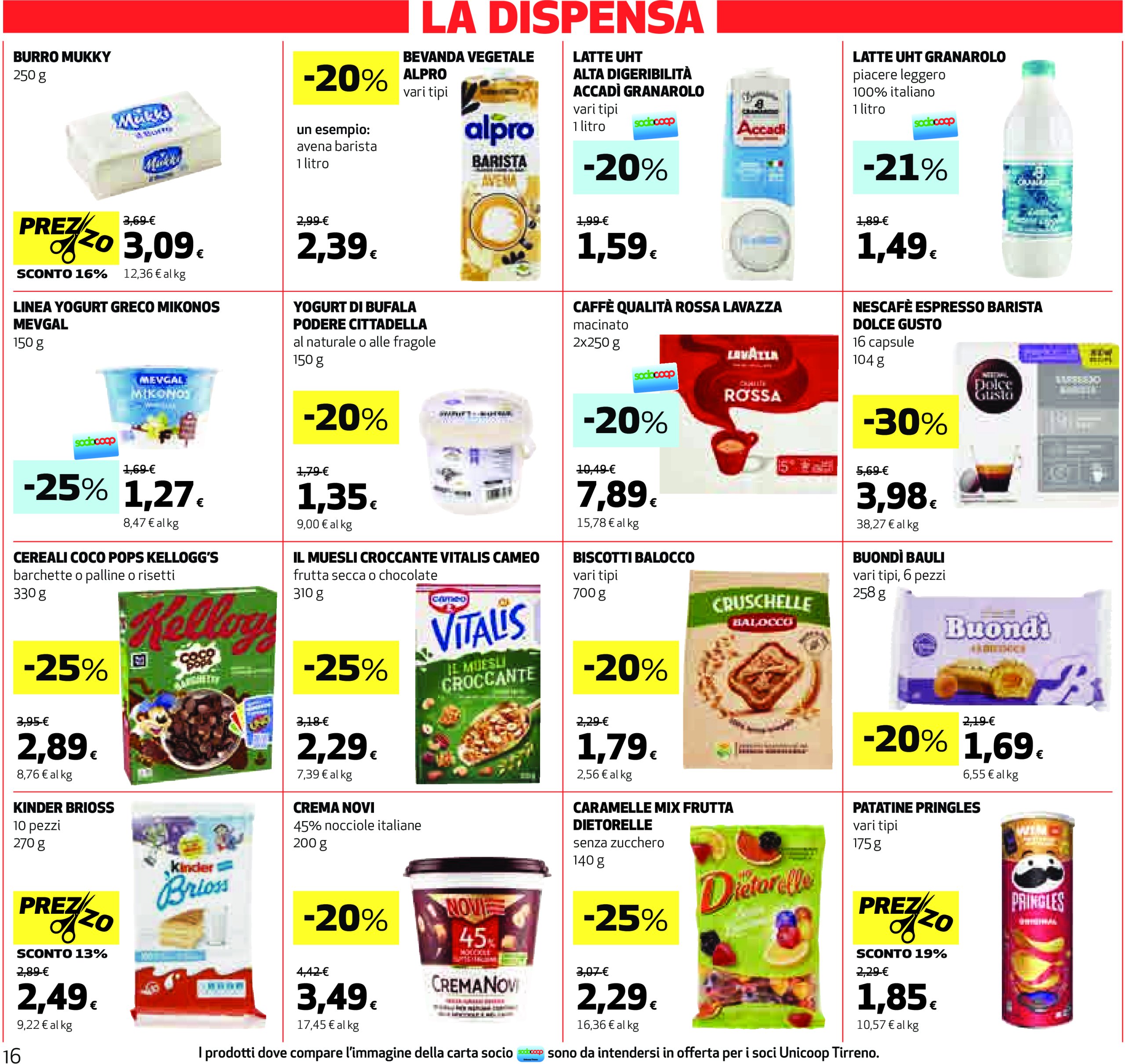 coop - Volantino Coop valido dal 19/06 al 02/07 - page: 16