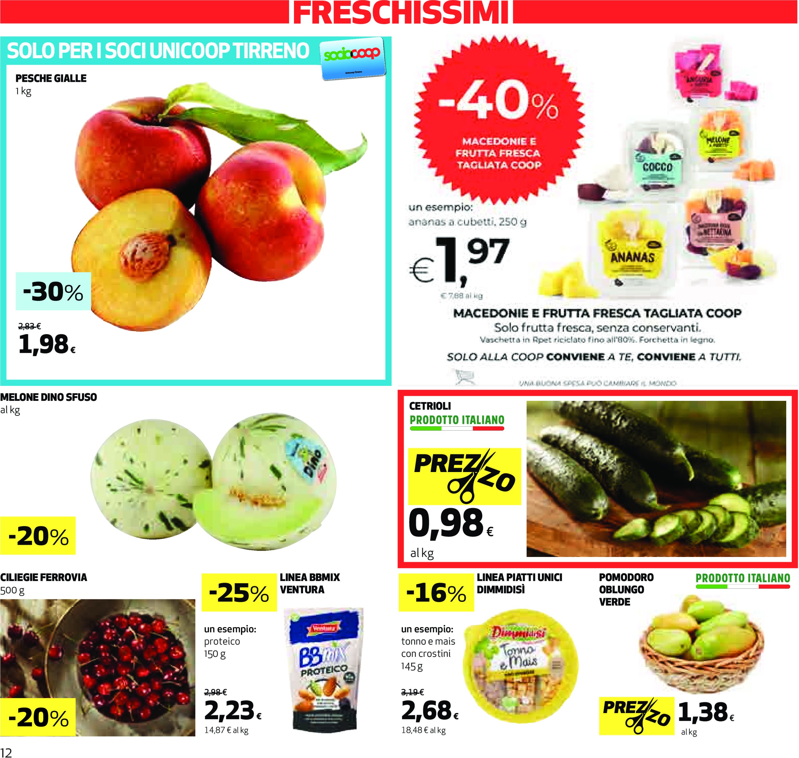 coop - Volantino Coop valido dal 19/06 al 02/07 - page: 12
