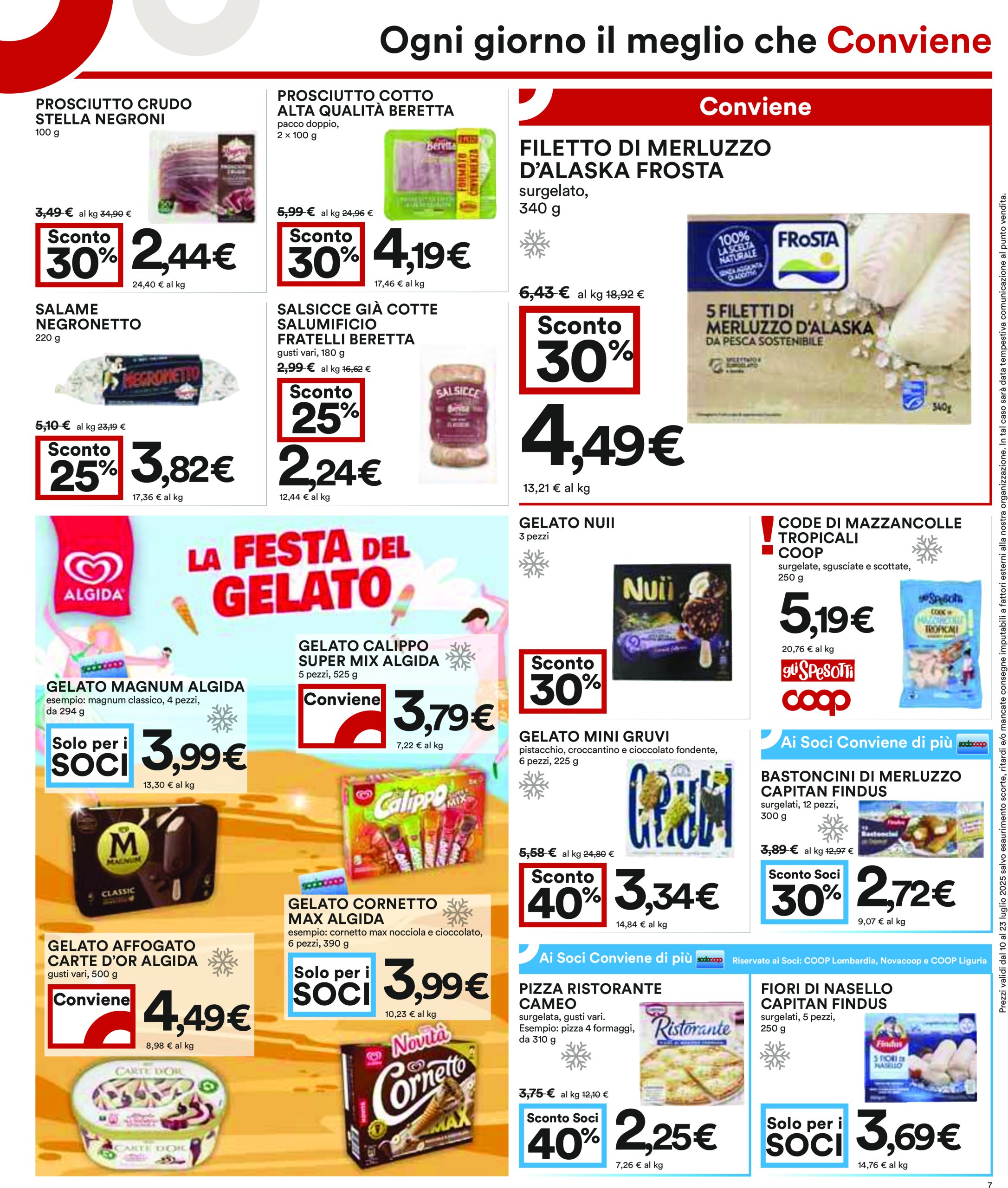coop - Volantino Coop valido dal 10/07 al 23/07 - page: 7