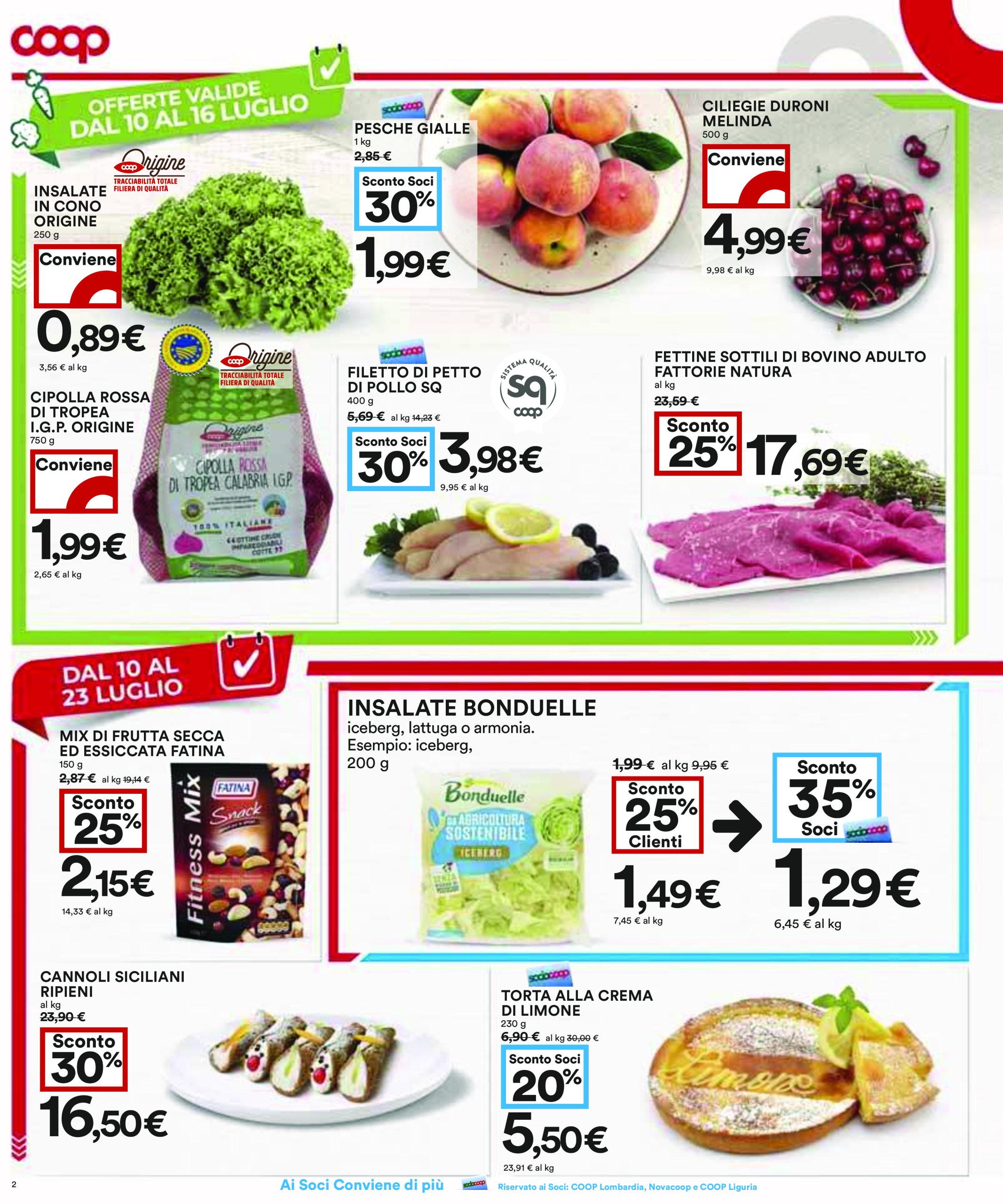 coop - Volantino Coop valido dal 10/07 al 23/07 - page: 2