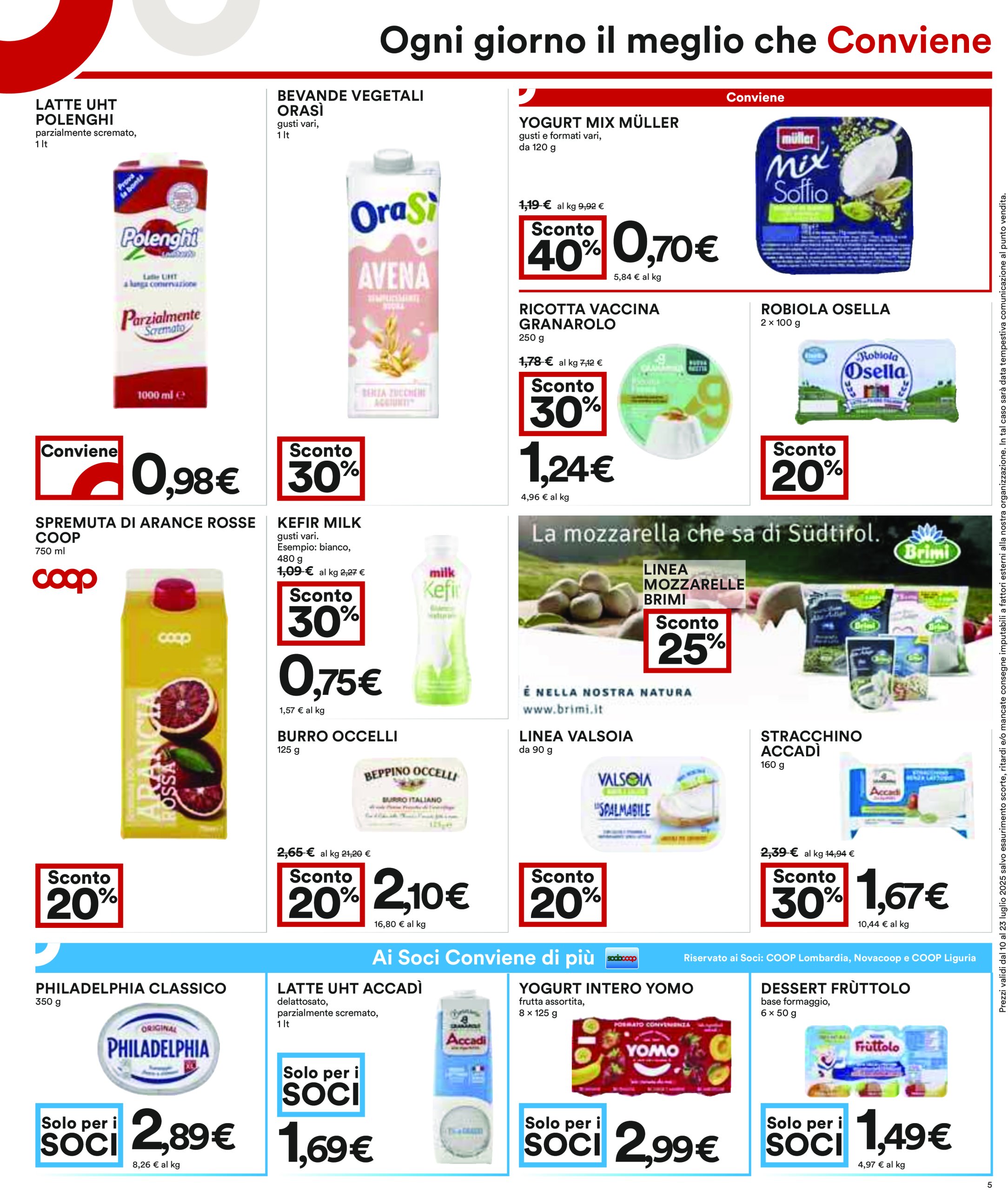 coop - Volantino Coop valido dal 10/07 al 23/07 - page: 5