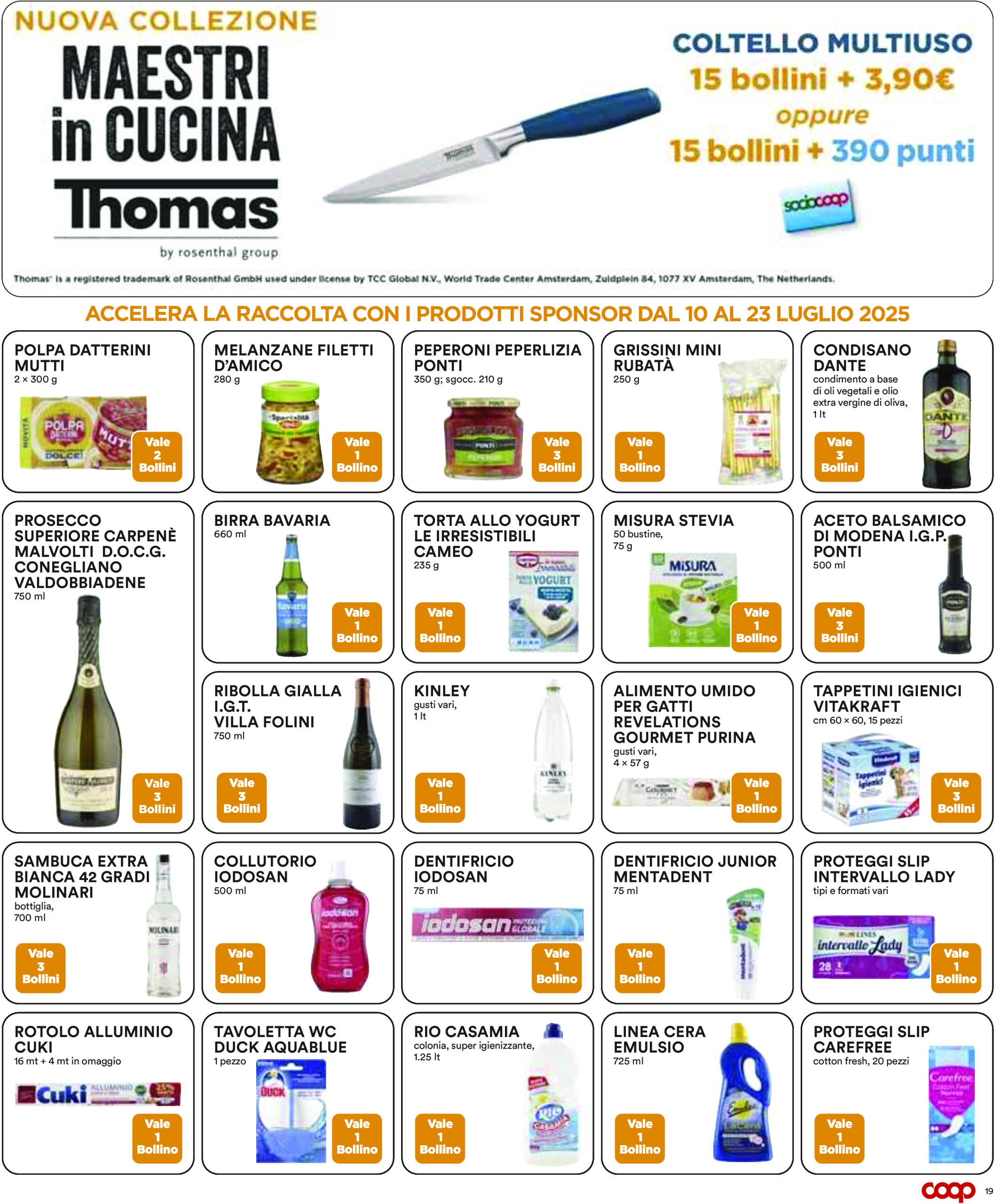 coop - Volantino Coop valido dal 10/07 al 23/07 - page: 19
