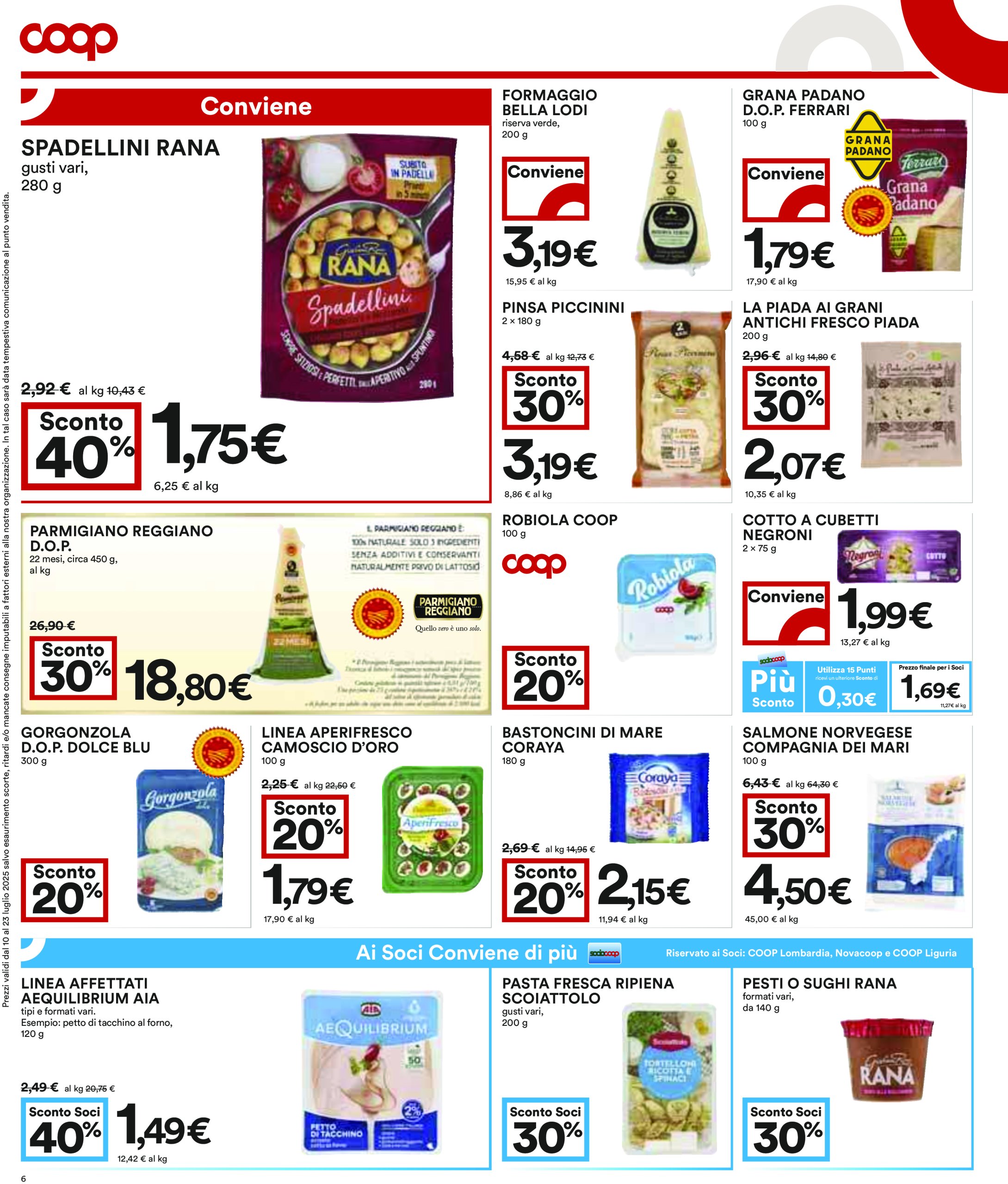 coop - Volantino Coop valido dal 10/07 al 23/07 - page: 6