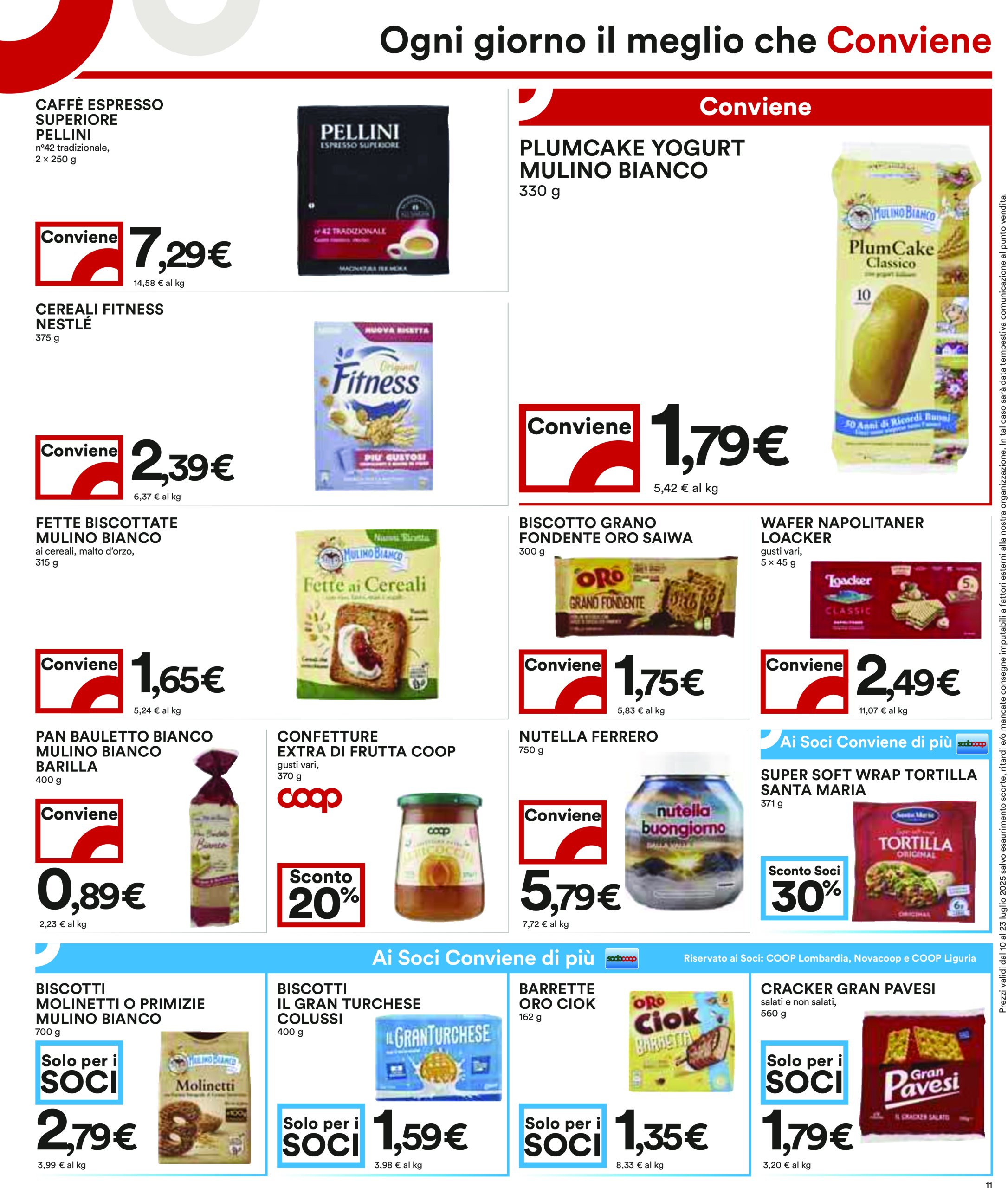 coop - Volantino Coop valido dal 10/07 al 23/07 - page: 11