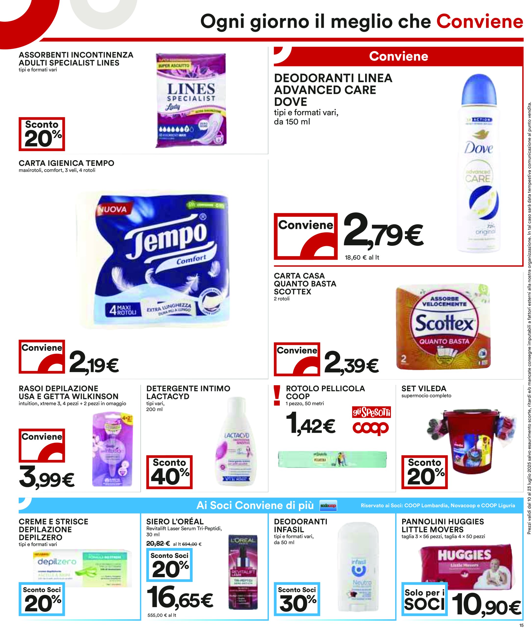 coop - Volantino Coop valido dal 10/07 al 23/07 - page: 15