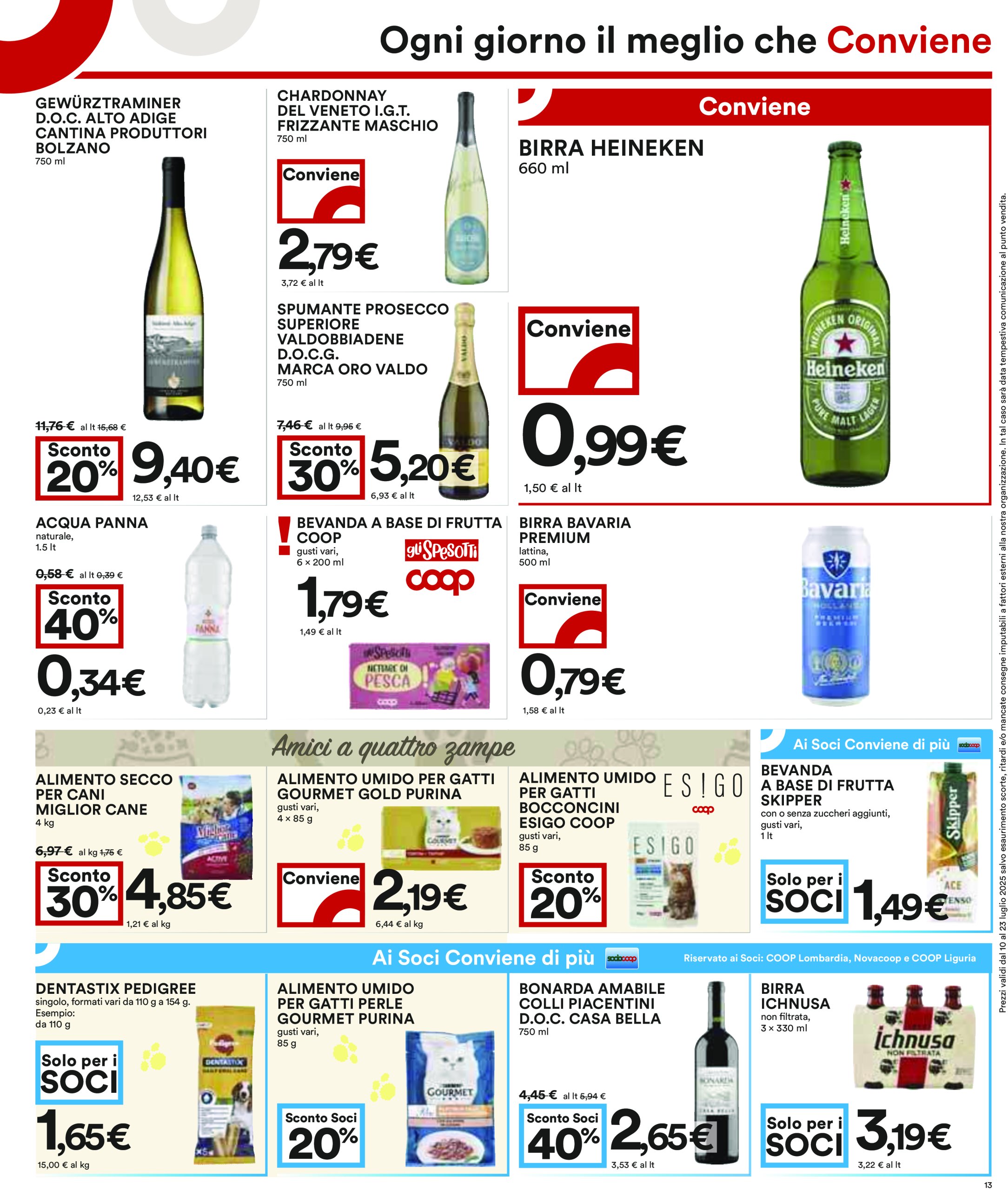 coop - Volantino Coop valido dal 10/07 al 23/07 - page: 13