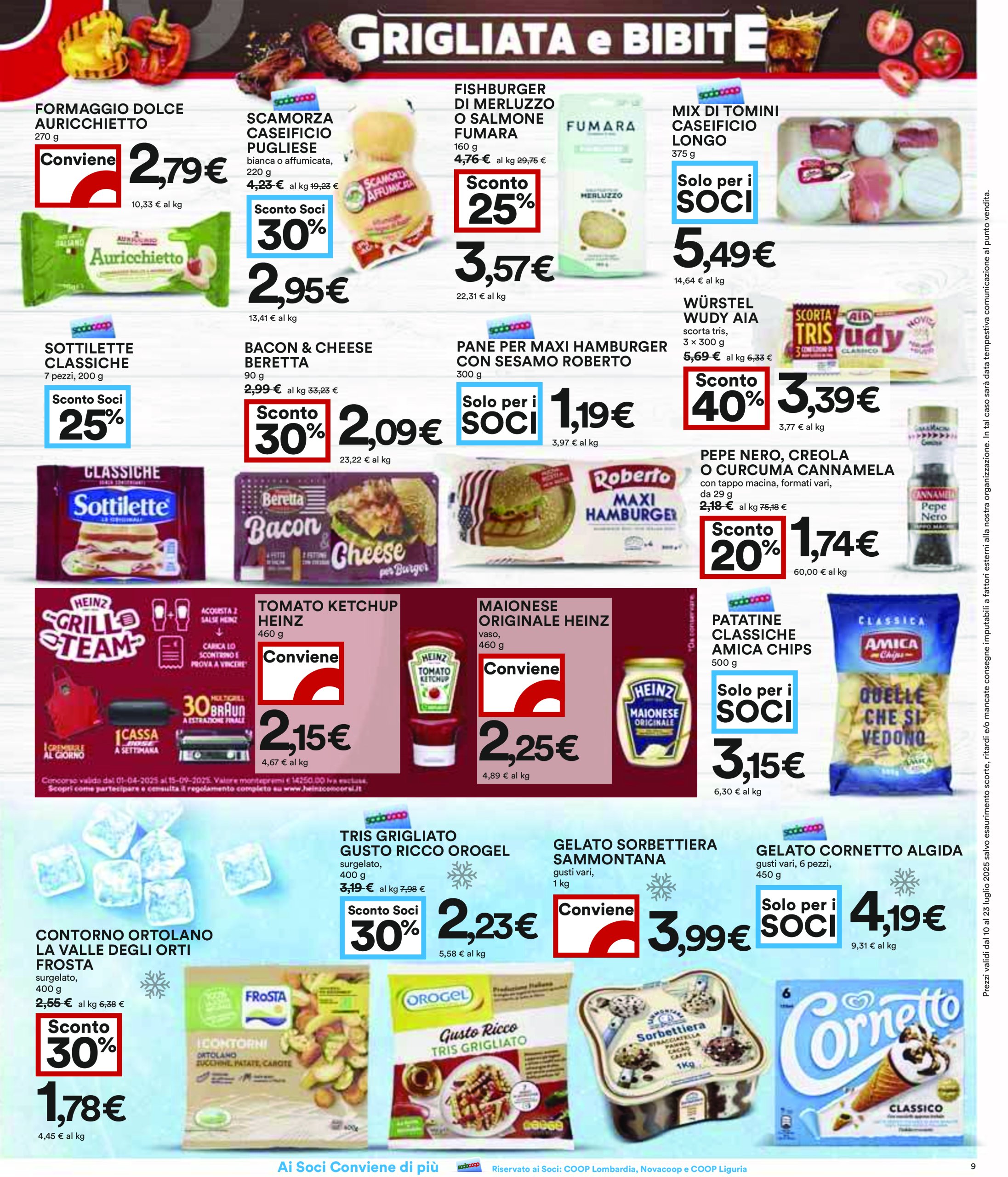 coop - Volantino Coop valido dal 10/07 al 23/07 - page: 9