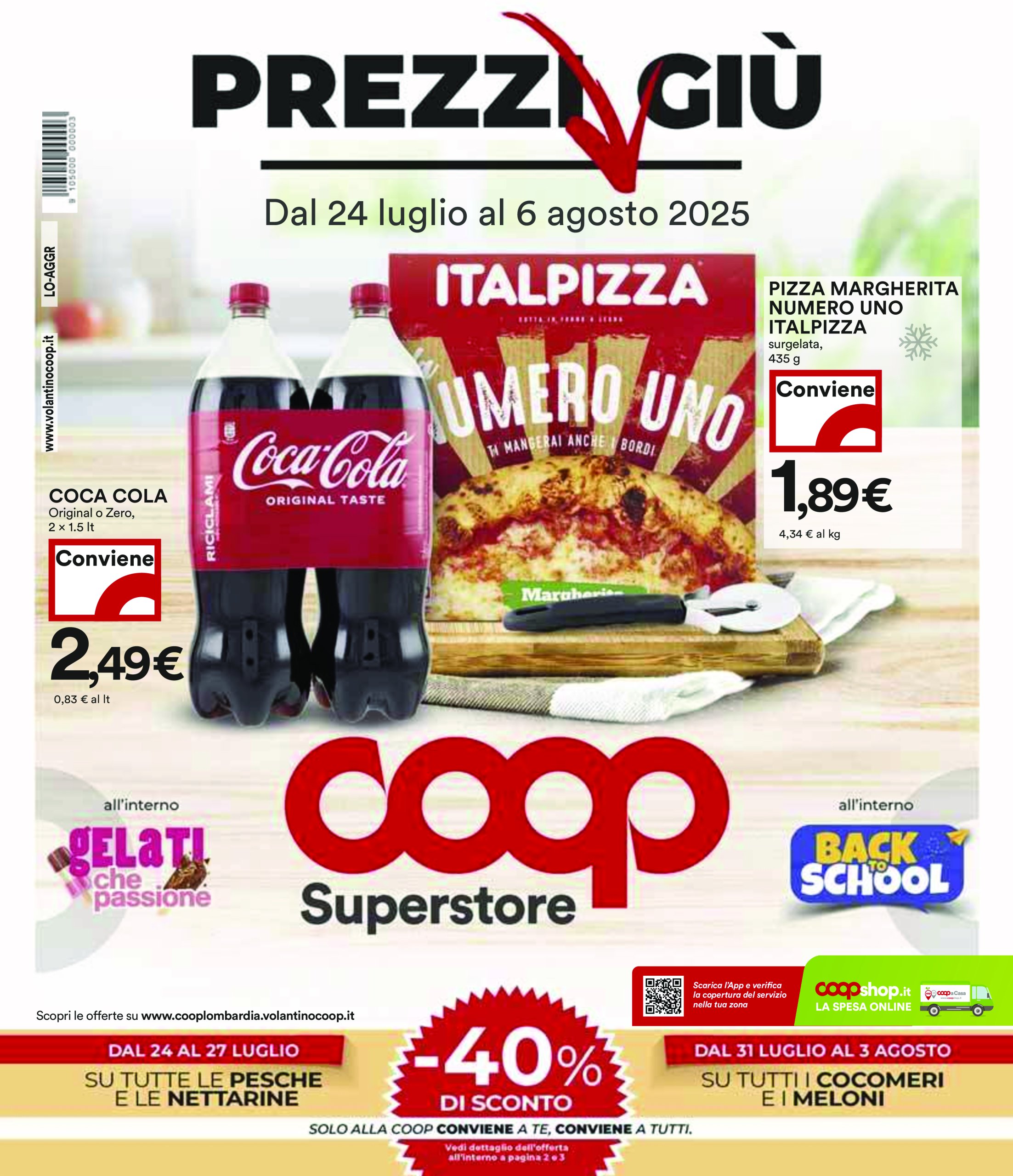 coop - Volantino Coop valido dal 24/07 al 06/08 - page: 1