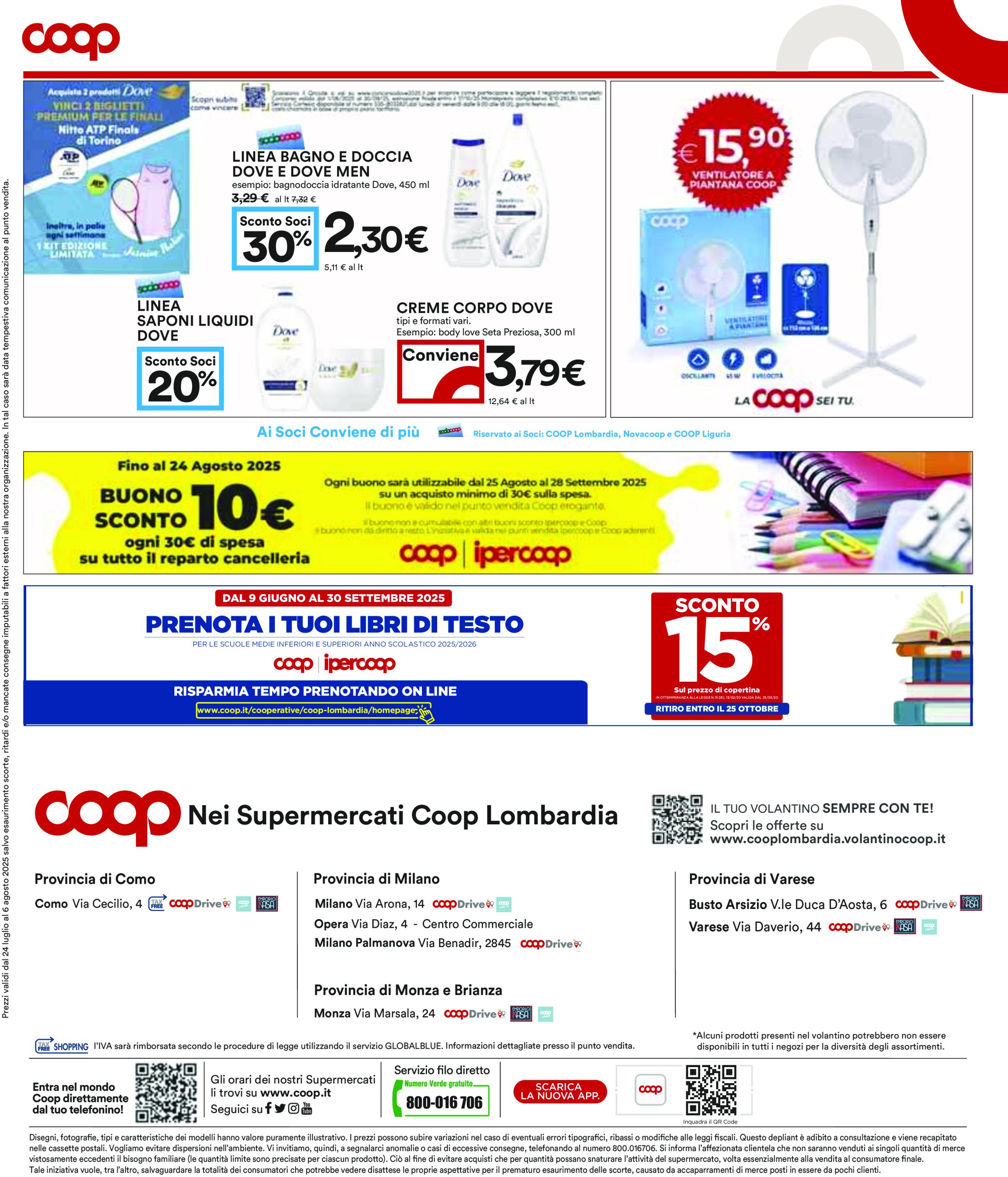 coop - Volantino Coop valido dal 24/07 al 06/08 - page: 24