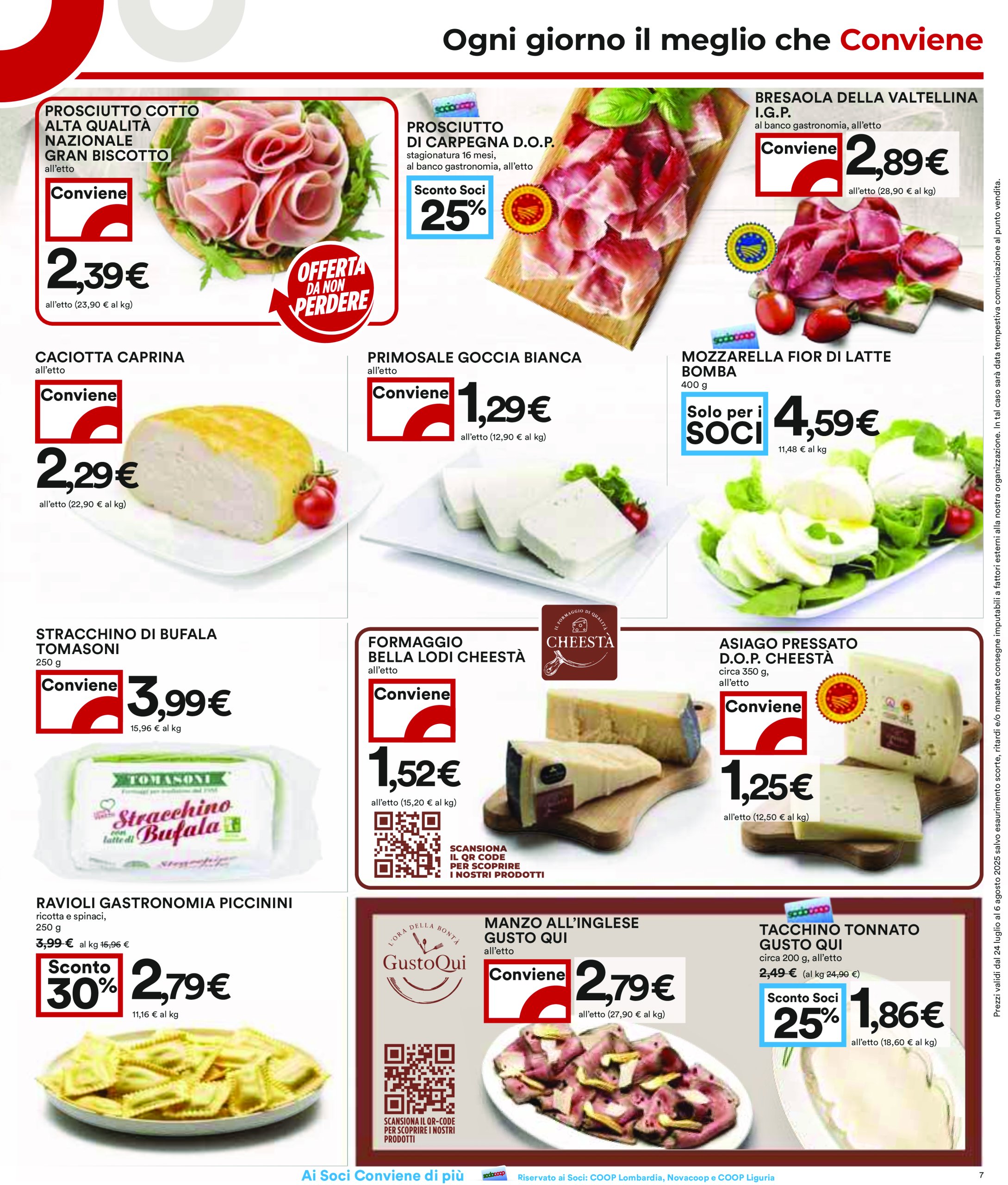 coop - Volantino Coop valido dal 24/07 al 06/08 - page: 7