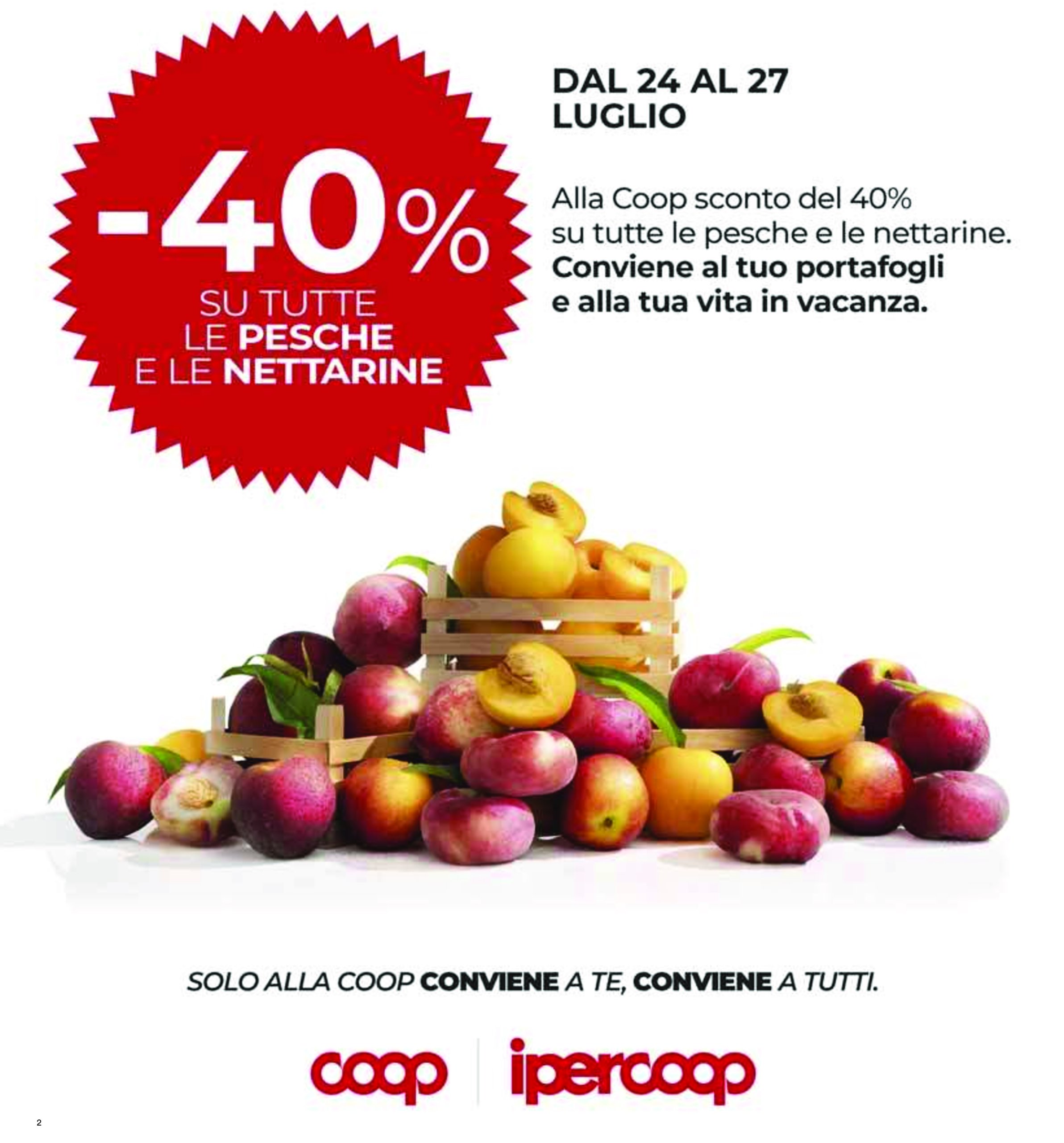 coop - Volantino Coop valido dal 24/07 al 06/08 - page: 2