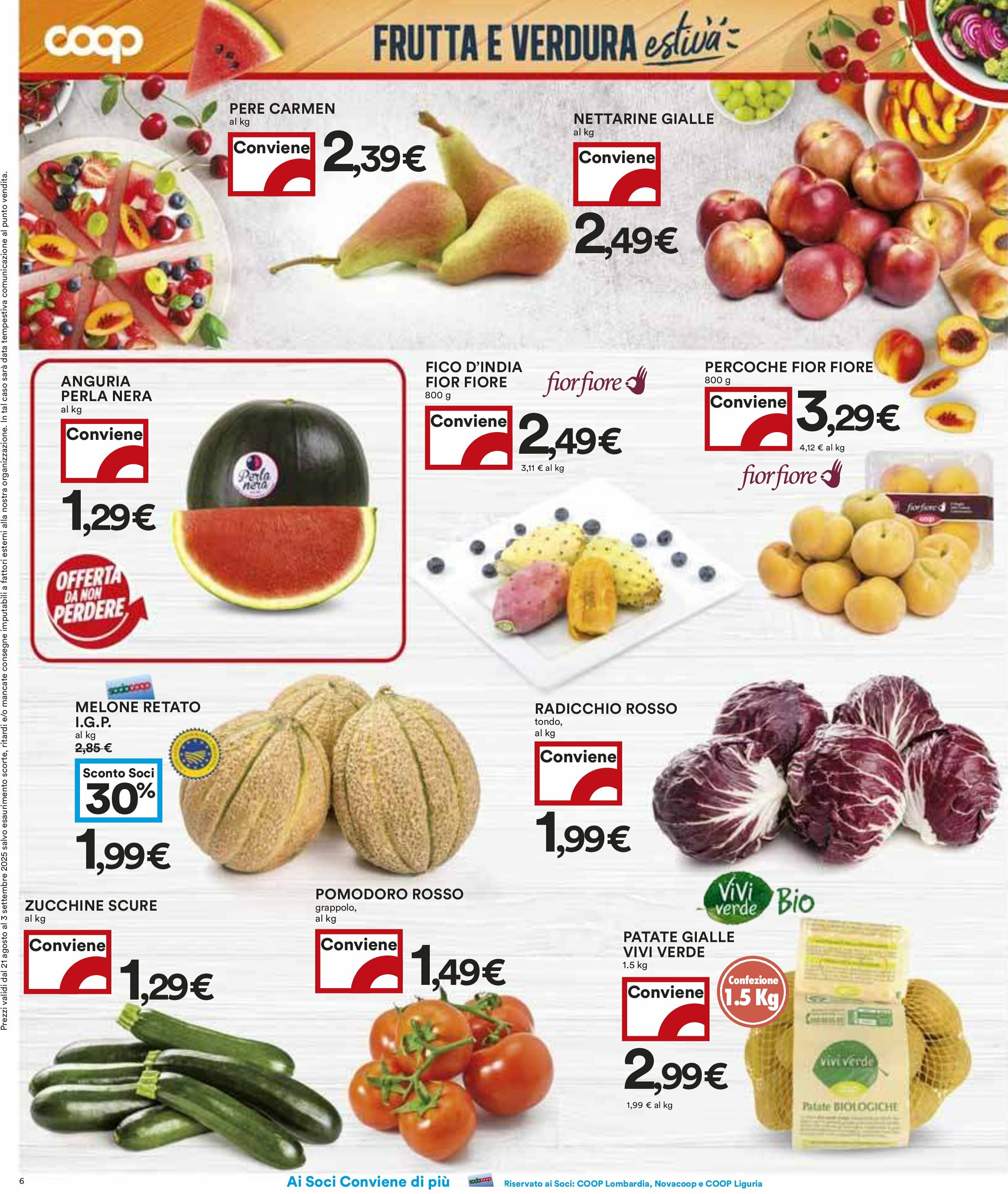 coop - Volantino Coop valido dal 21/08 al 03/09 - page: 6