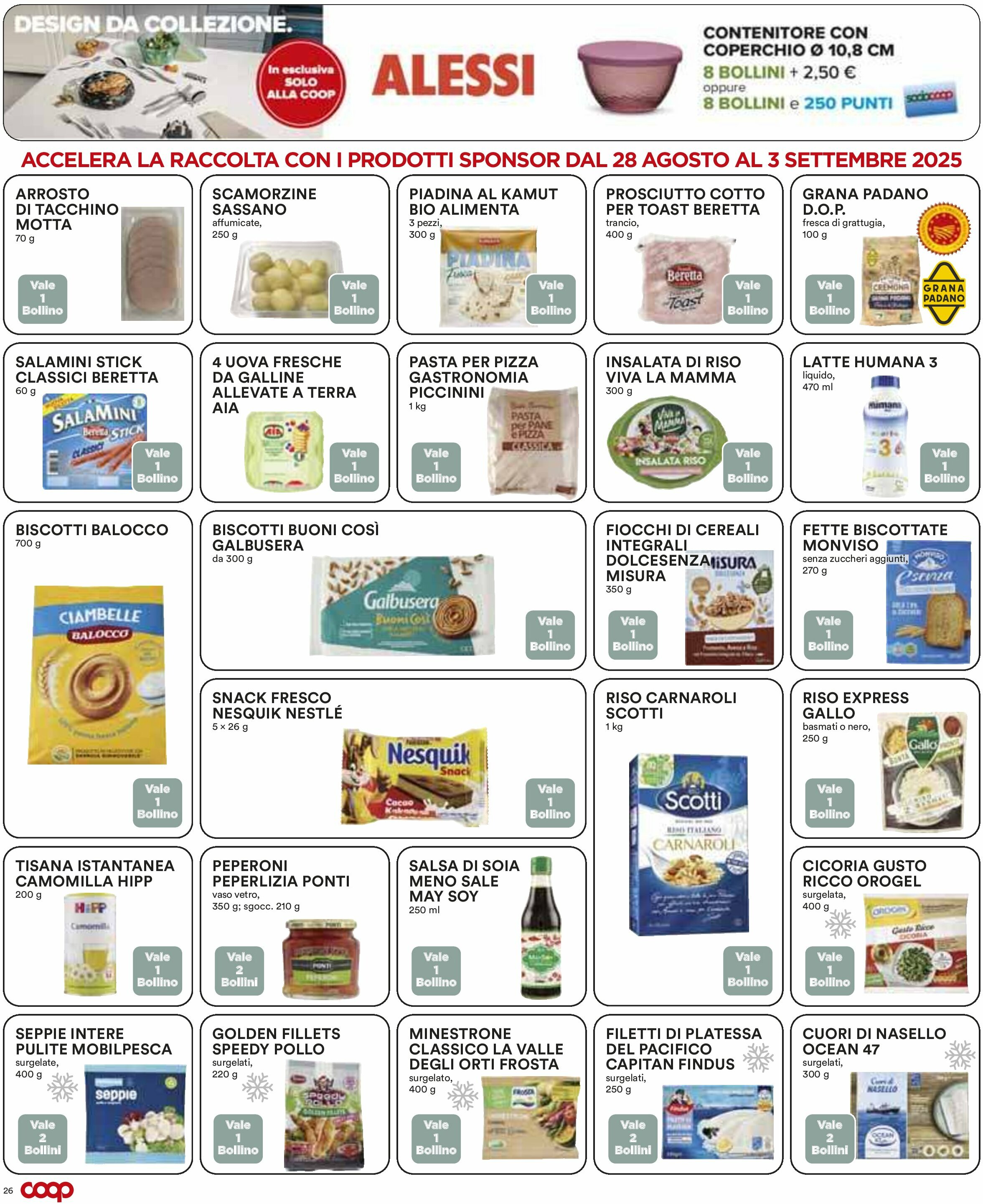 coop - Volantino Coop valido dal 21/08 al 03/09 - page: 26