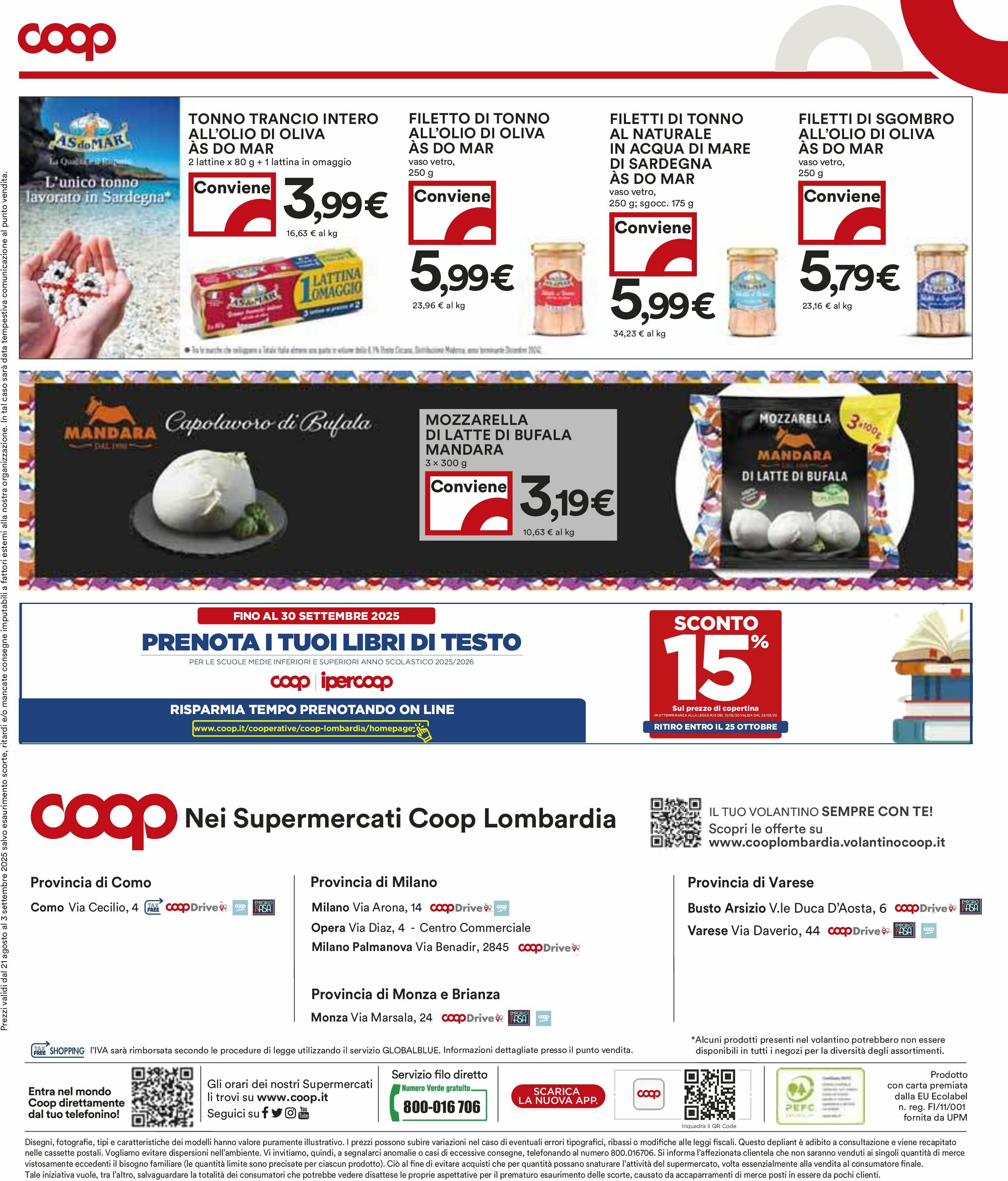 coop - Volantino Coop valido dal 21/08 al 03/09 - page: 29