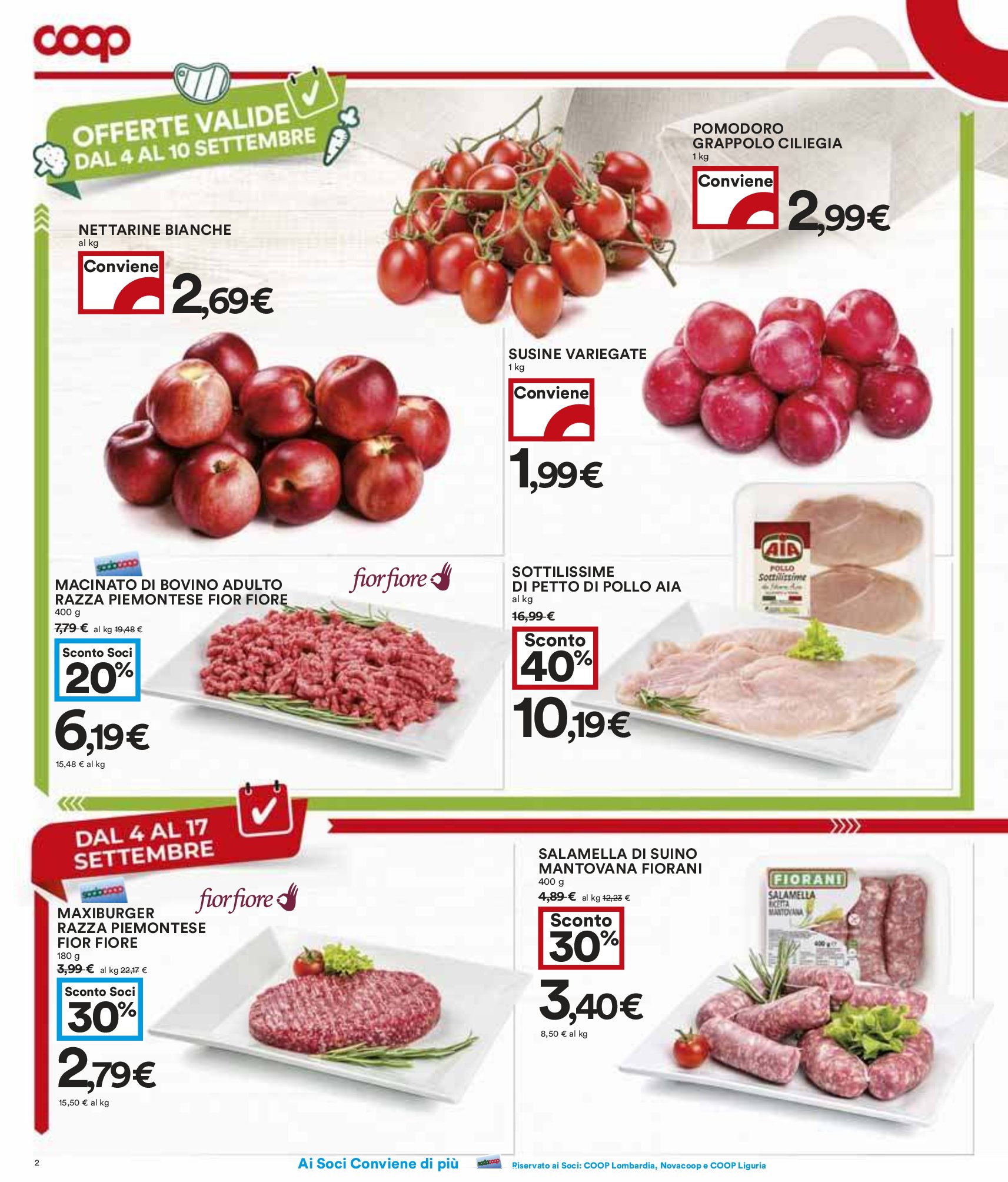 coop - Volantino Coop valido dal 04/09 al 17/09 - page: 2