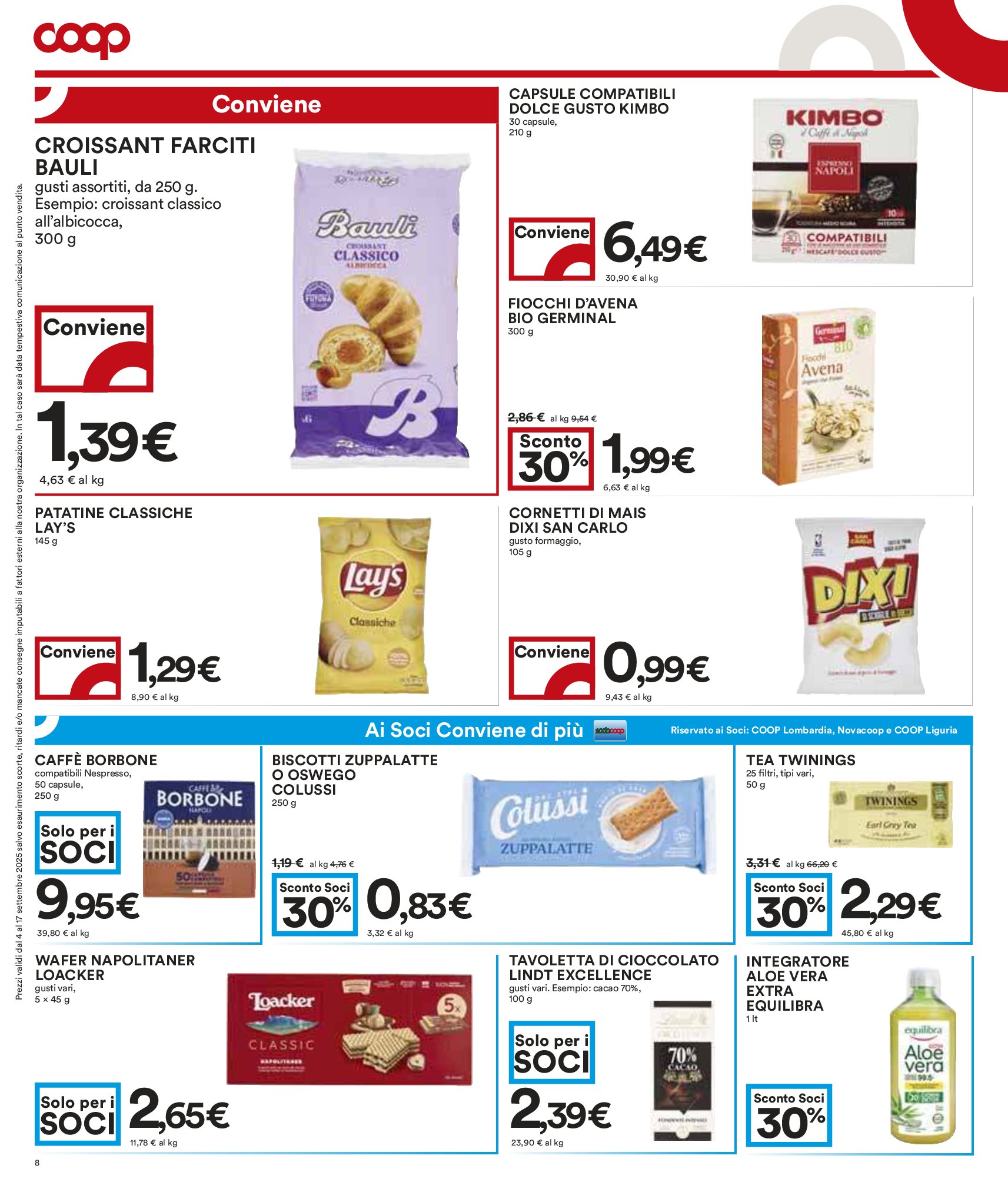 coop - Volantino Coop valido dal 04/09 al 17/09 - page: 8