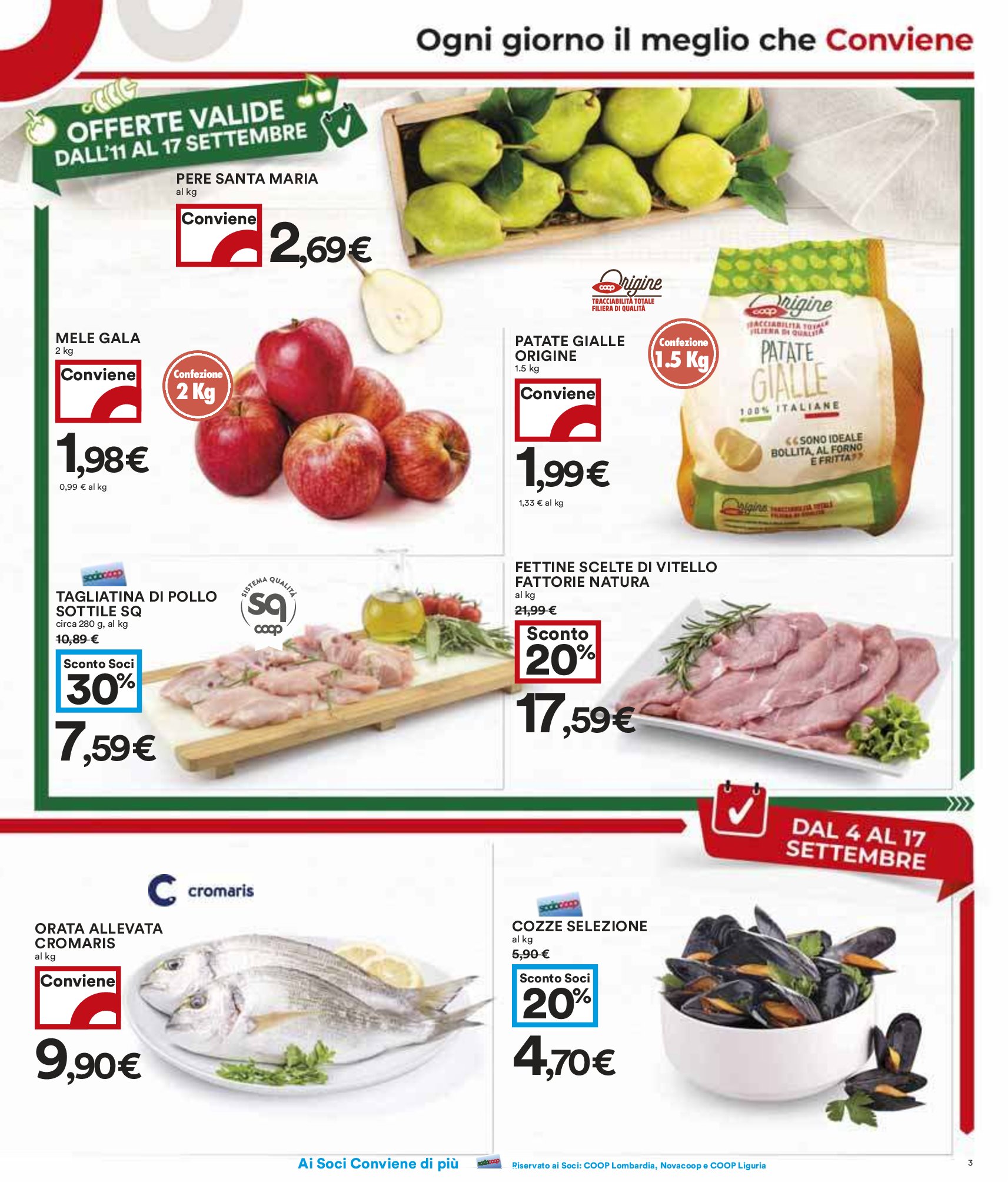 coop - Volantino Coop valido dal 04/09 al 17/09 - page: 3