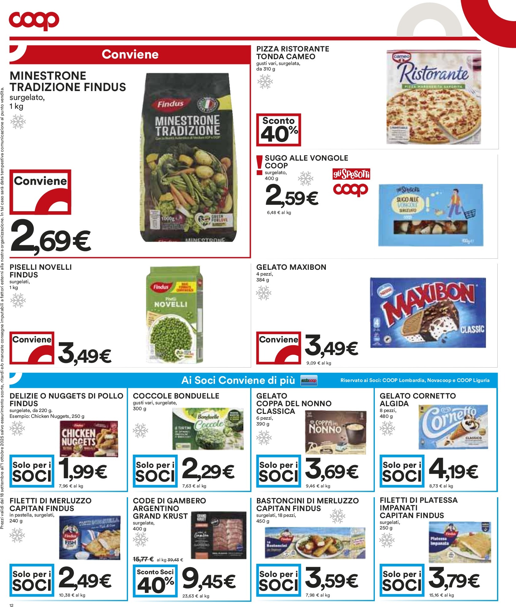 coop - Volantino Coop valido dal 18/09 al 01/10 - page: 12