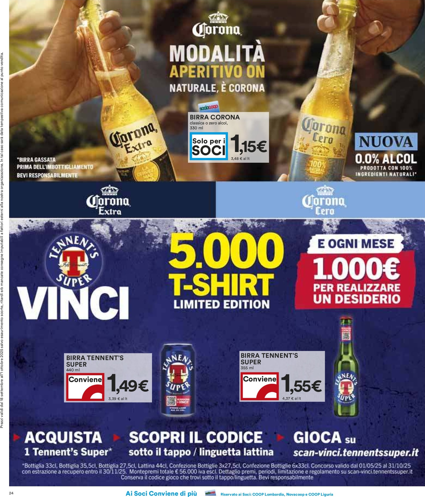 coop - Volantino Coop valido dal 18/09 al 01/10 - page: 24