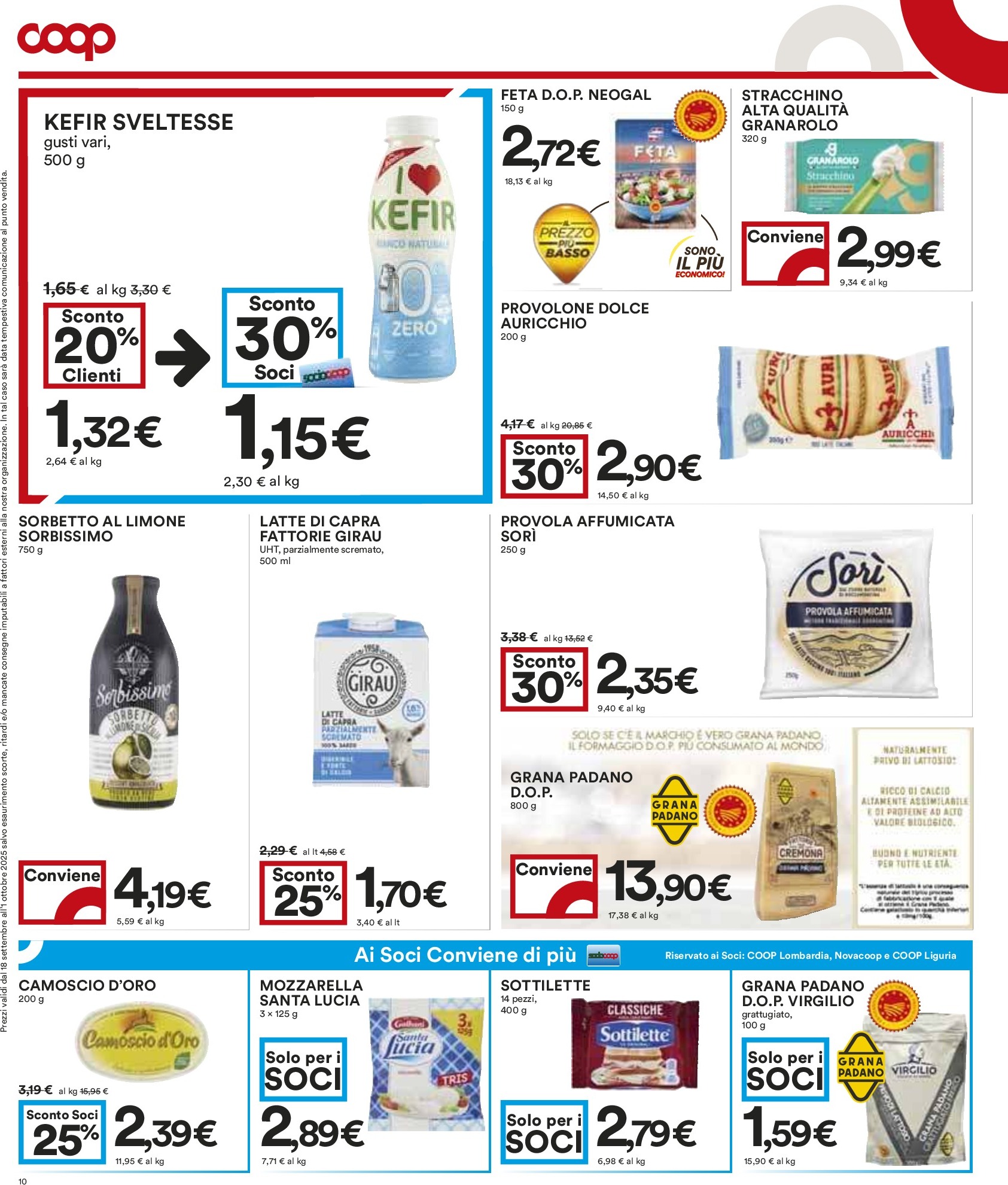 coop - Volantino Coop valido dal 18/09 al 01/10 - page: 10