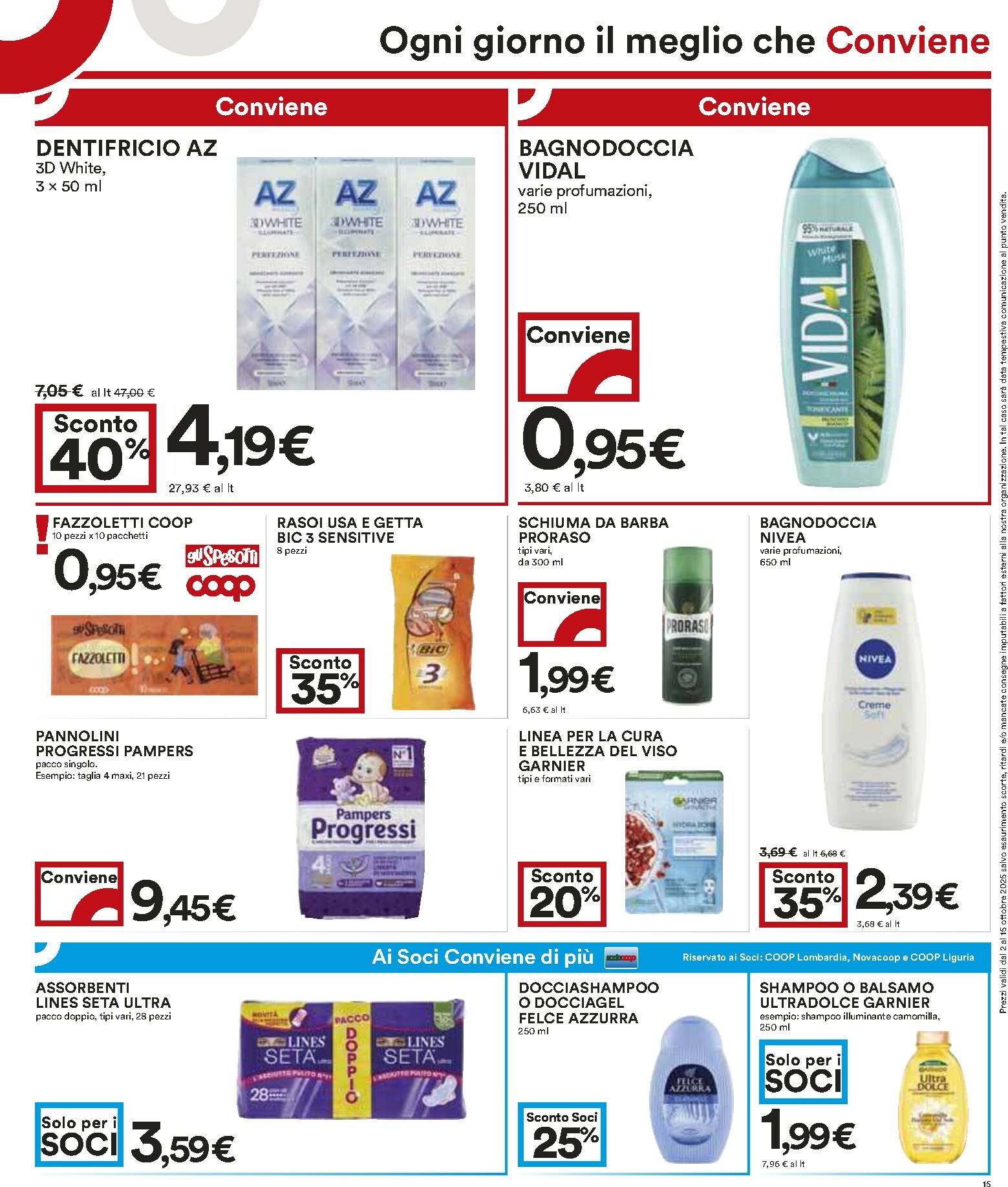 coop - Volantino Coop valido dal 02/10 al 15/10 - page: 15