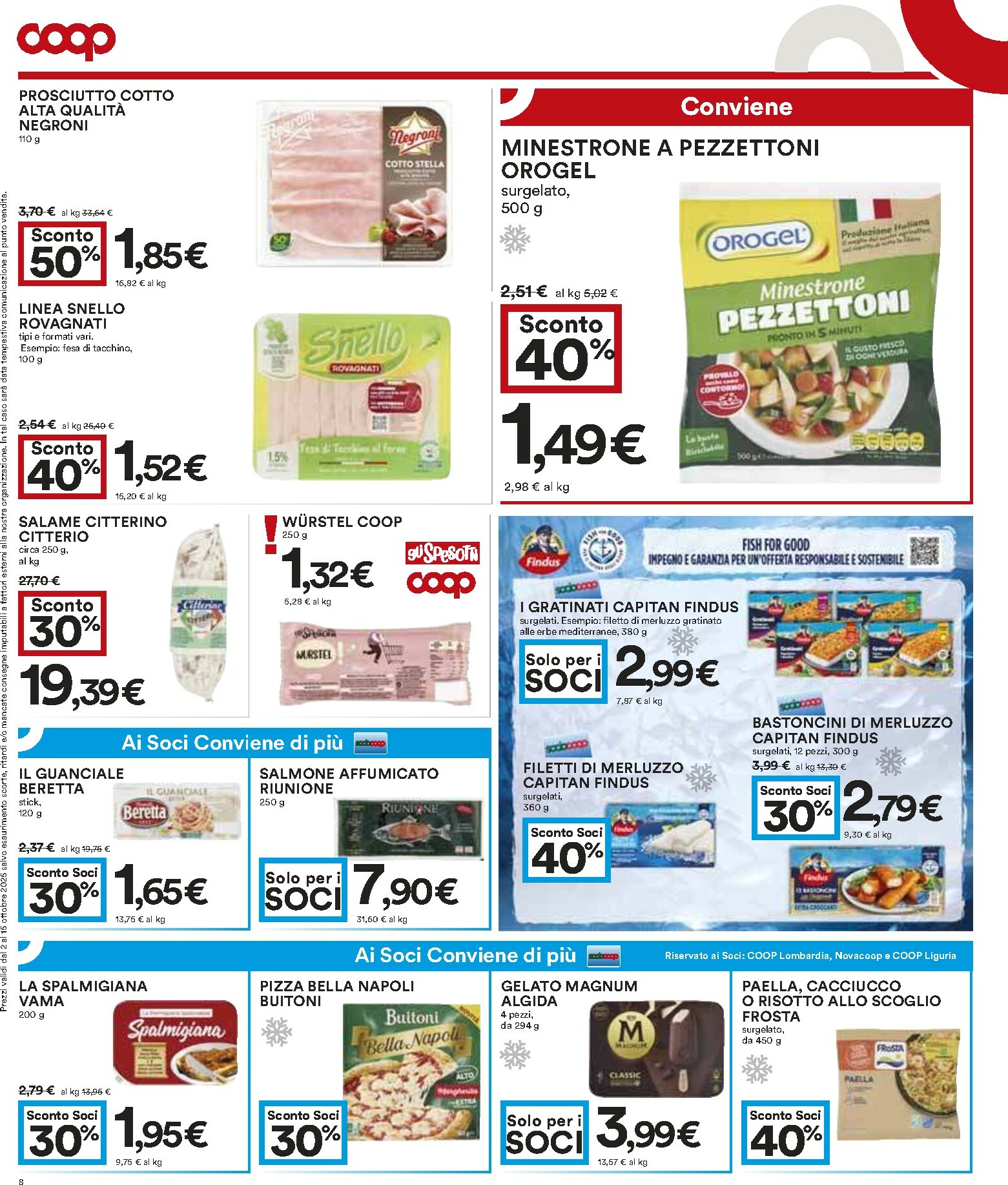 coop - Volantino Coop valido dal 02/10 al 15/10 - page: 8