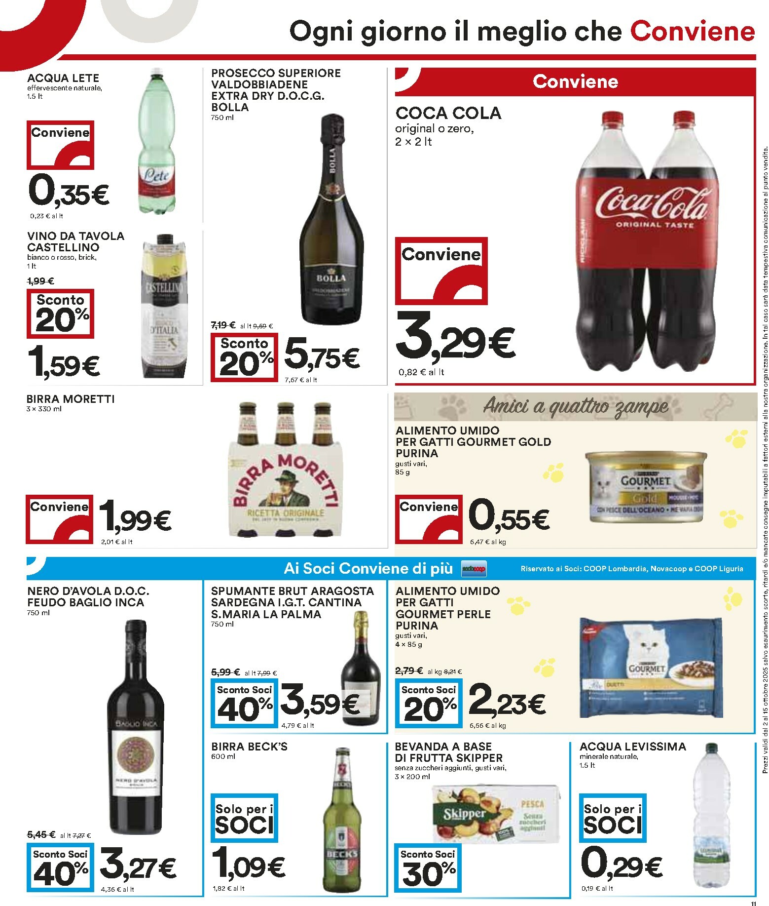 coop - Volantino Coop valido dal 02/10 al 15/10 - page: 11