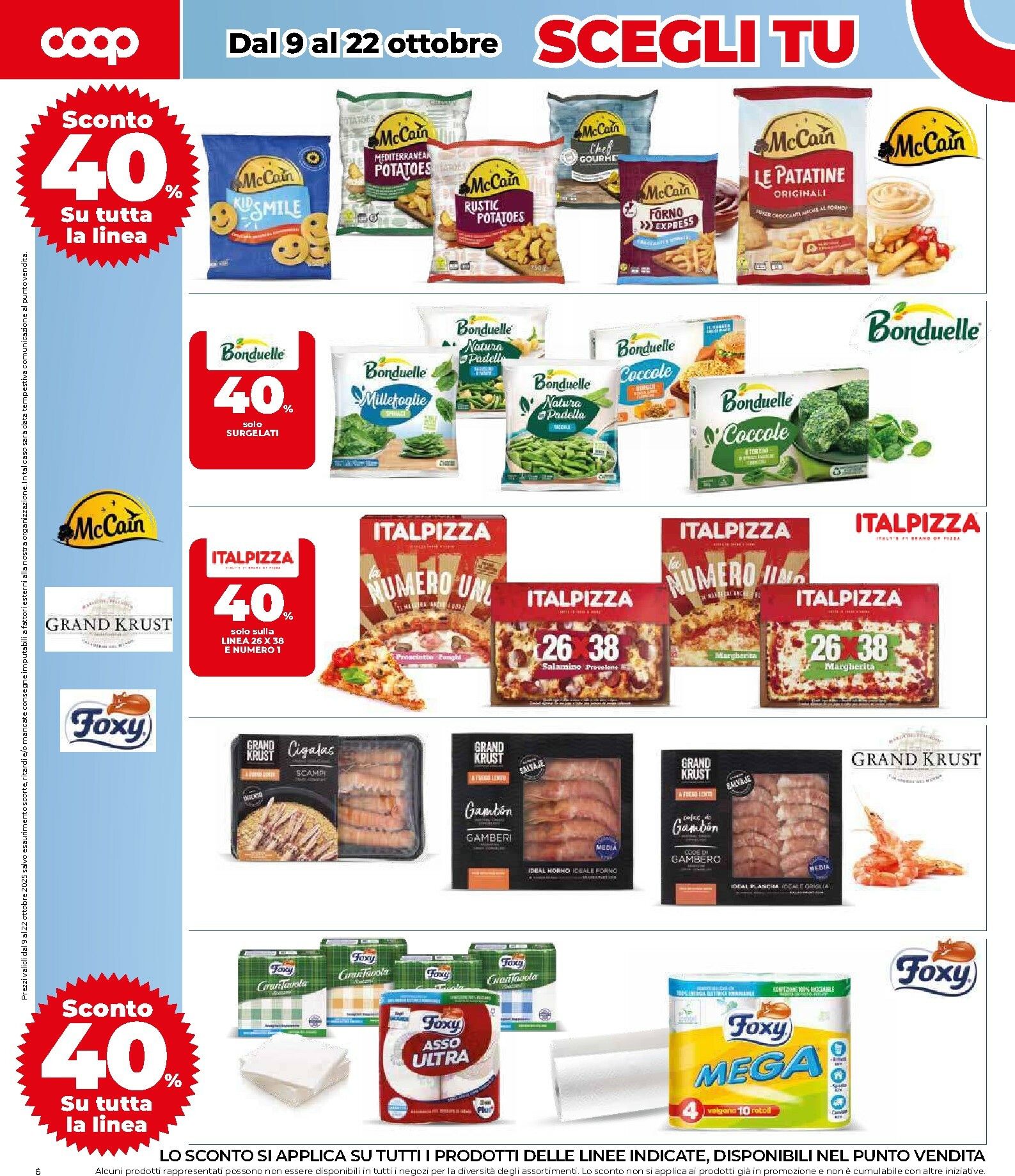 coop - Volantino Coop - Grandi Marche valido dal 09/10 al 22/10 - page: 6