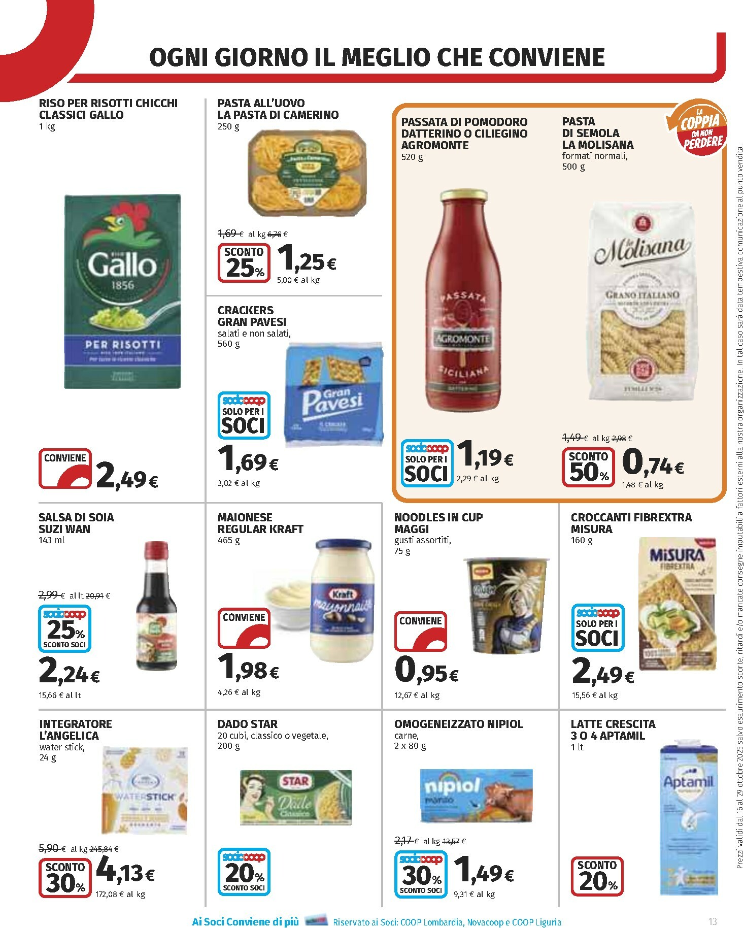 coop - Volantino Coop valido dal 16/10 al 29/10 - page: 13