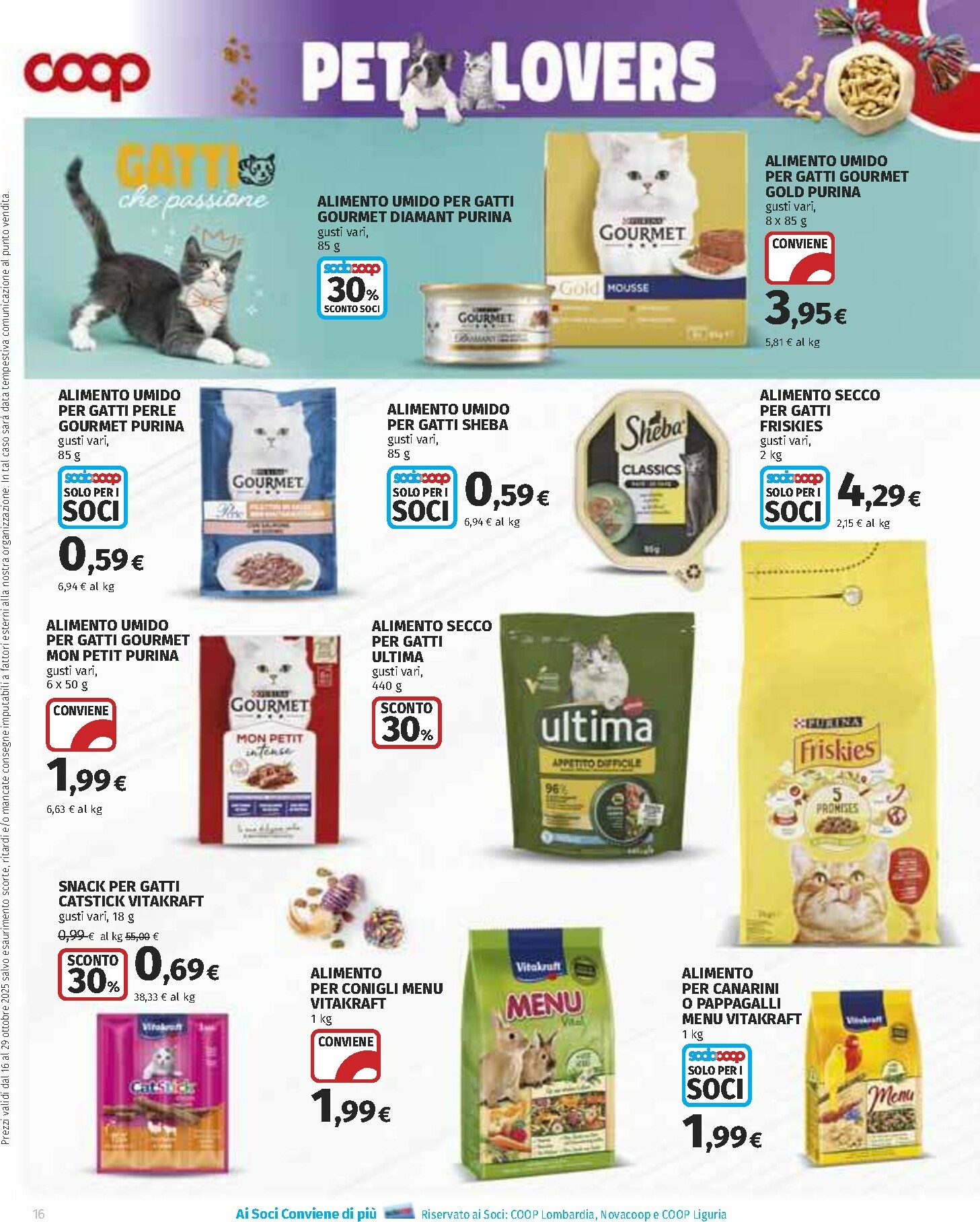 coop - Volantino Coop valido dal 16/10 al 29/10 - page: 16