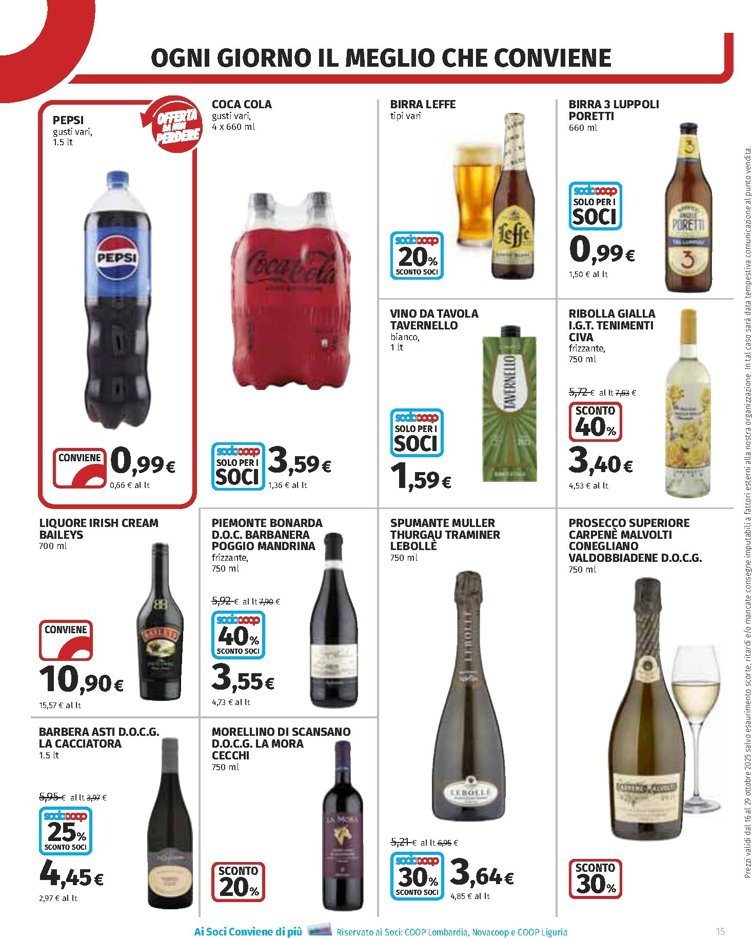 coop - Volantino Coop valido dal 16/10 al 29/10 - page: 15