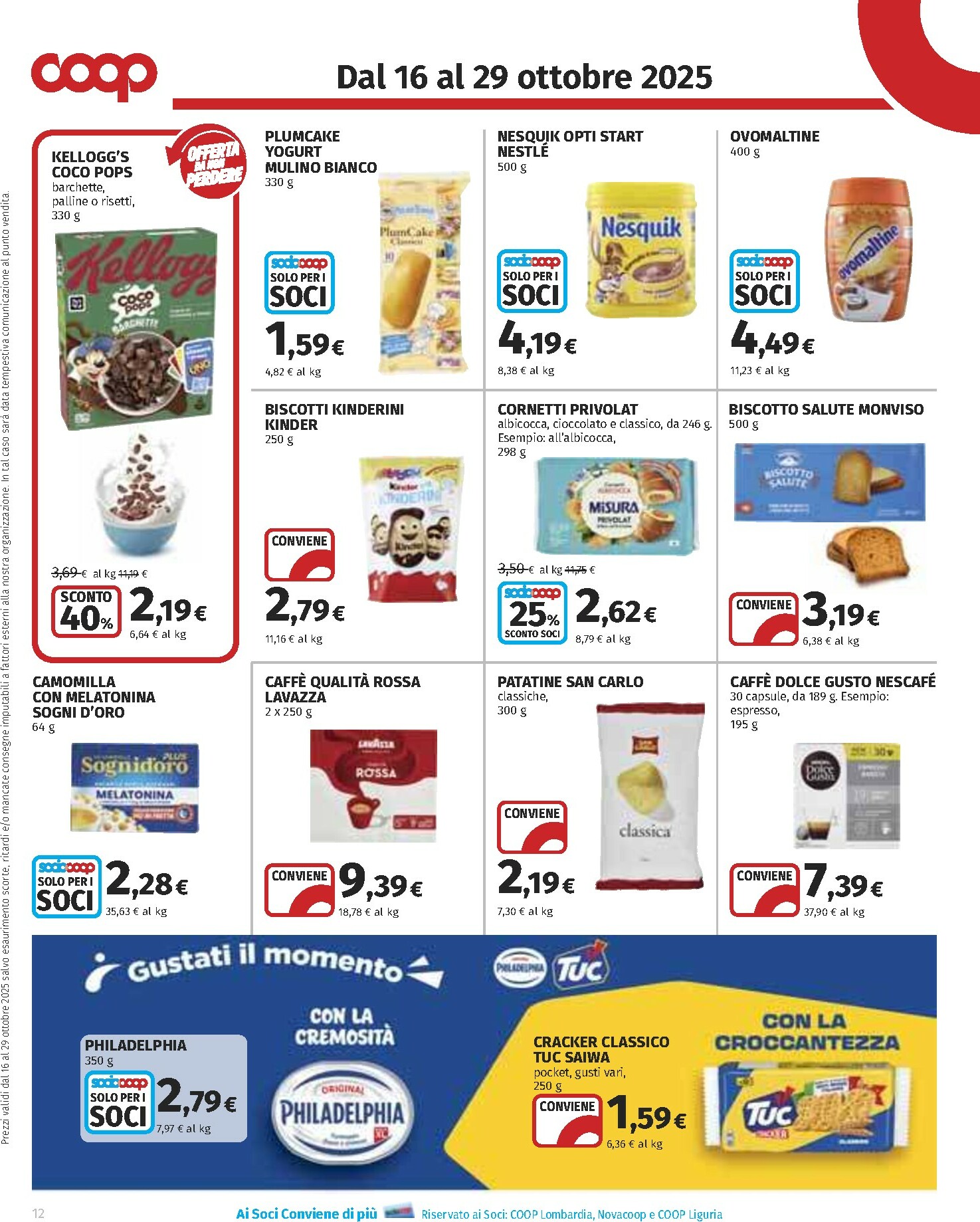 coop - Volantino Coop valido dal 16/10 al 29/10 - page: 12