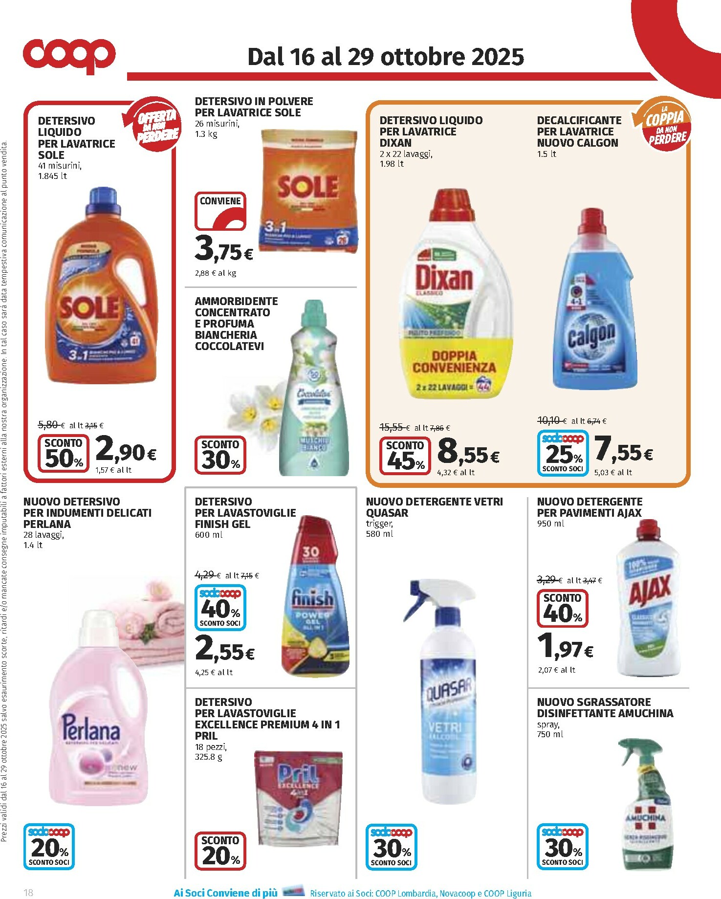 coop - Volantino Coop valido dal 16/10 al 29/10 - page: 18