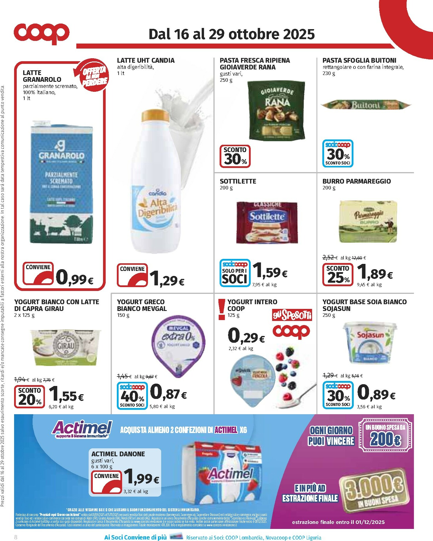 coop - Volantino Coop valido dal 16/10 al 29/10 - page: 8