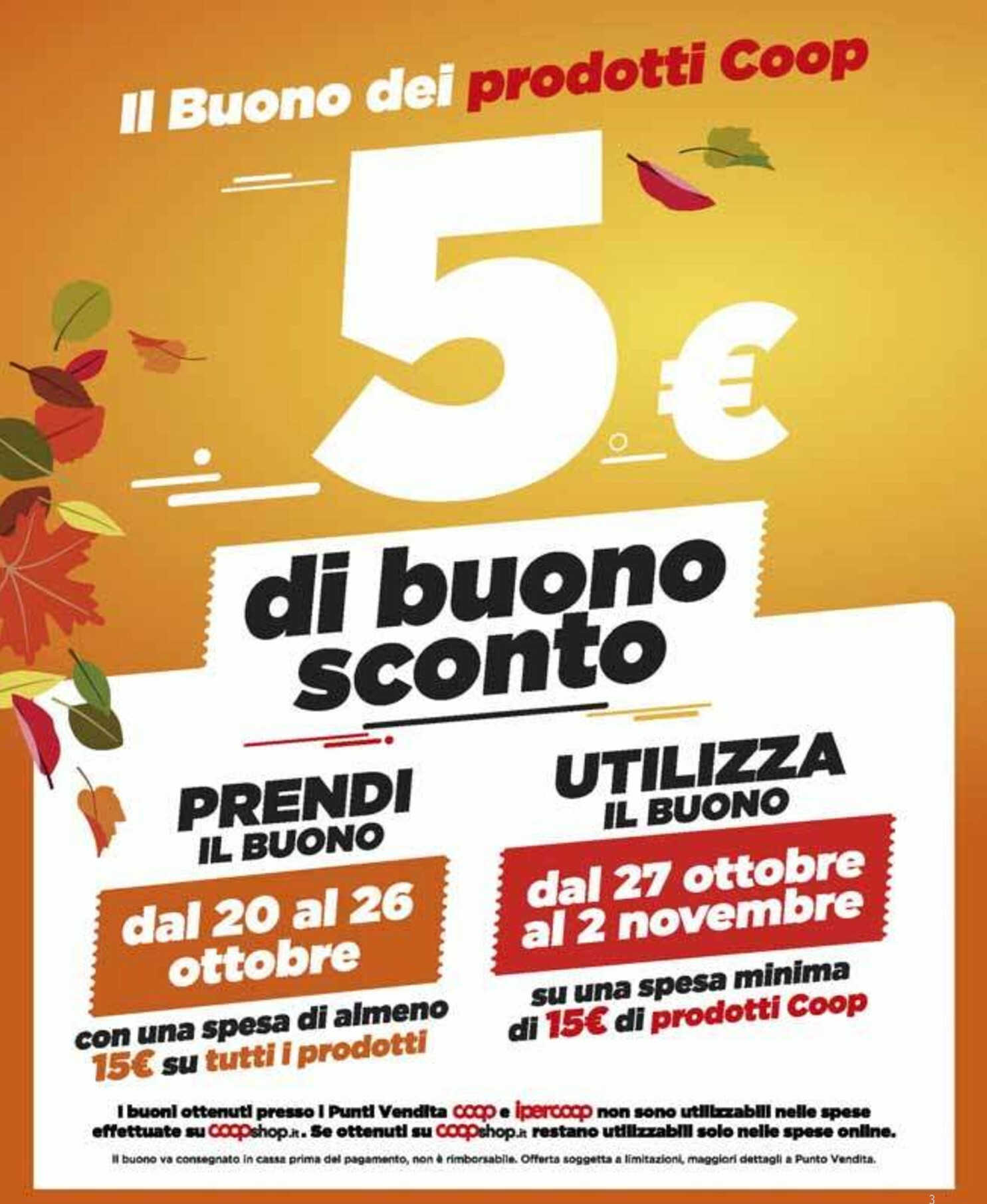coop - Volantino Coop valido dal 16/10 al 29/10 - page: 3