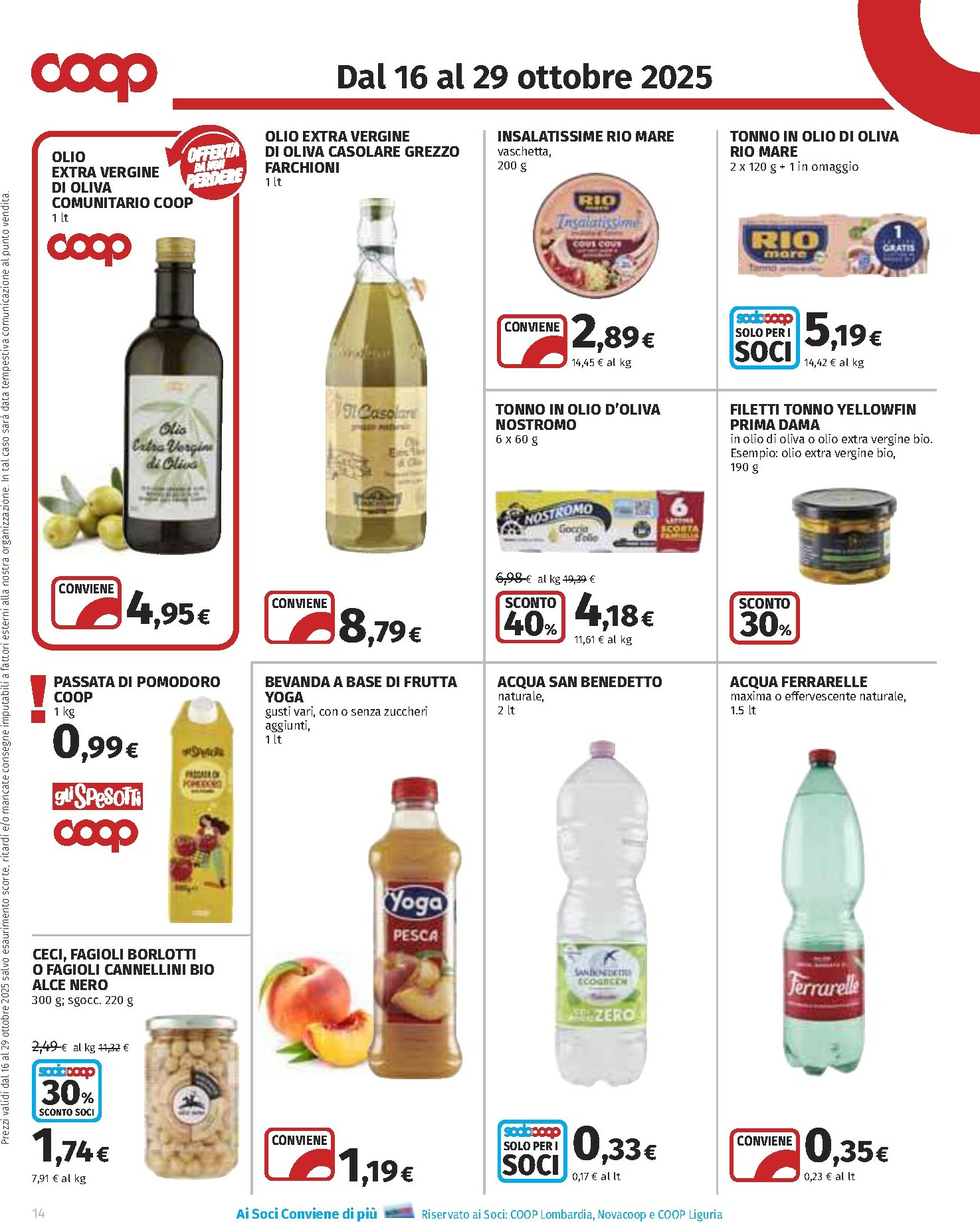 coop - Volantino Coop valido dal 16/10 al 29/10 - page: 14
