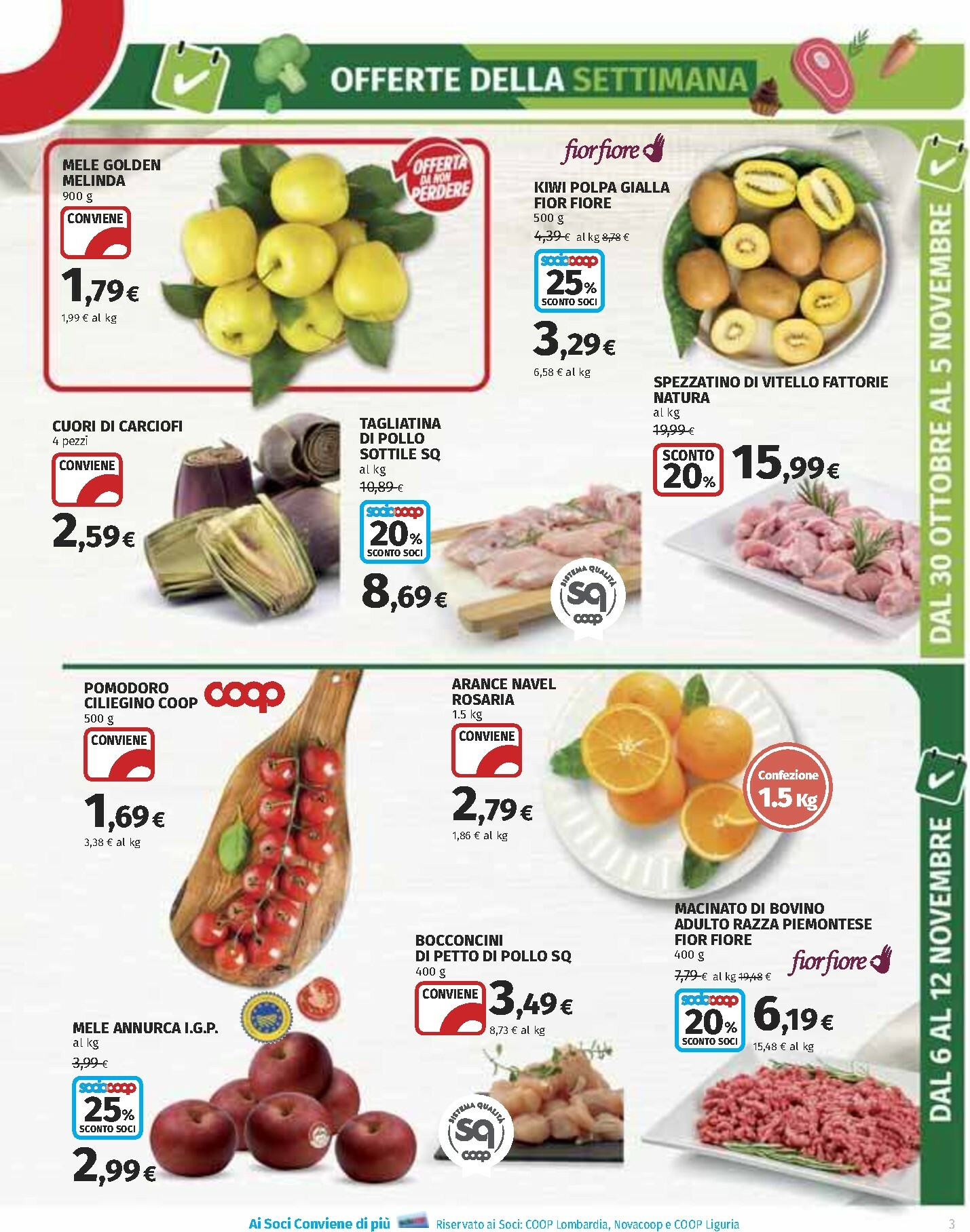coop - Volantino Coop valido dal 30/10 al 12/11 - page: 3