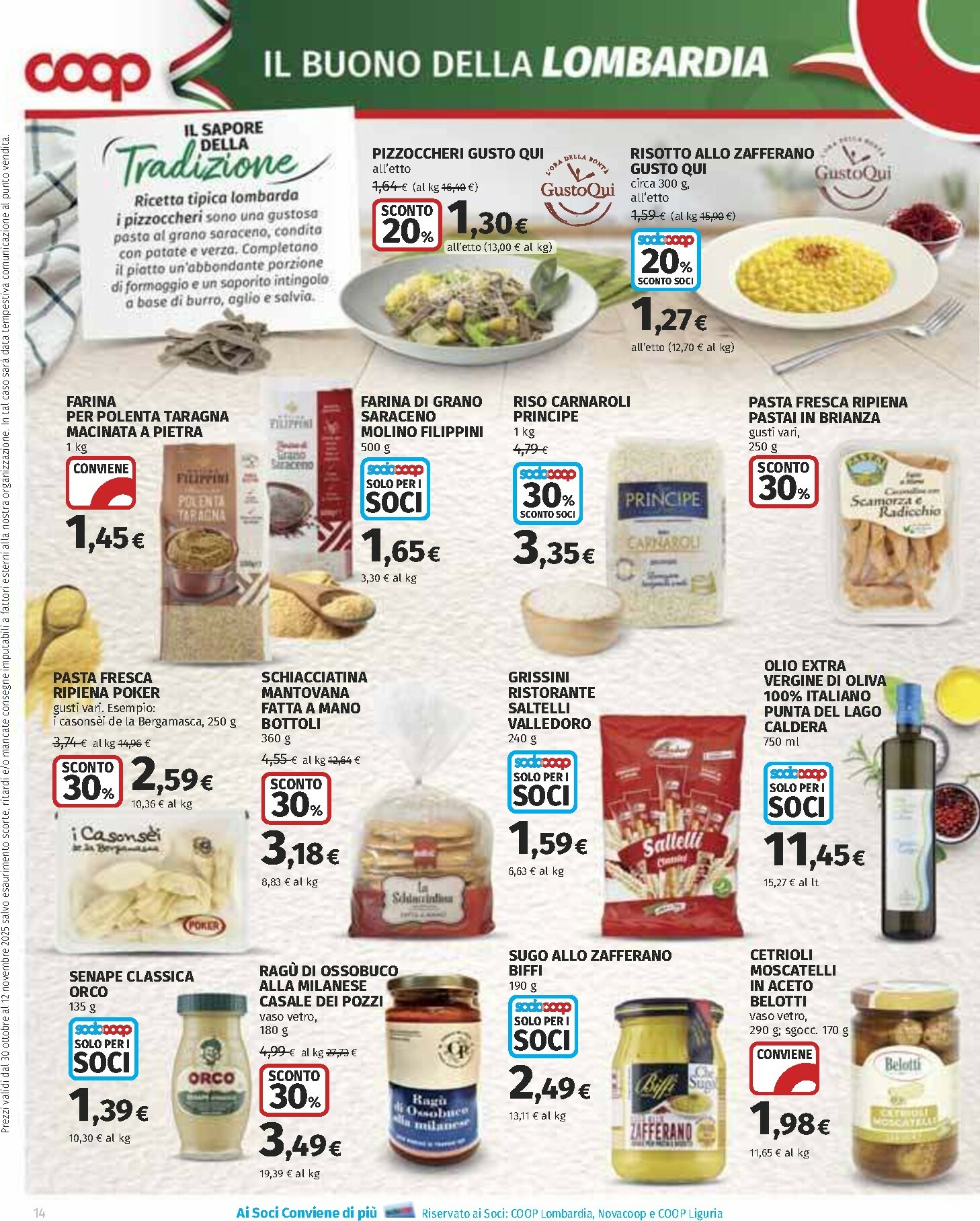 coop - Volantino Coop valido dal 30/10 al 12/11 - page: 14
