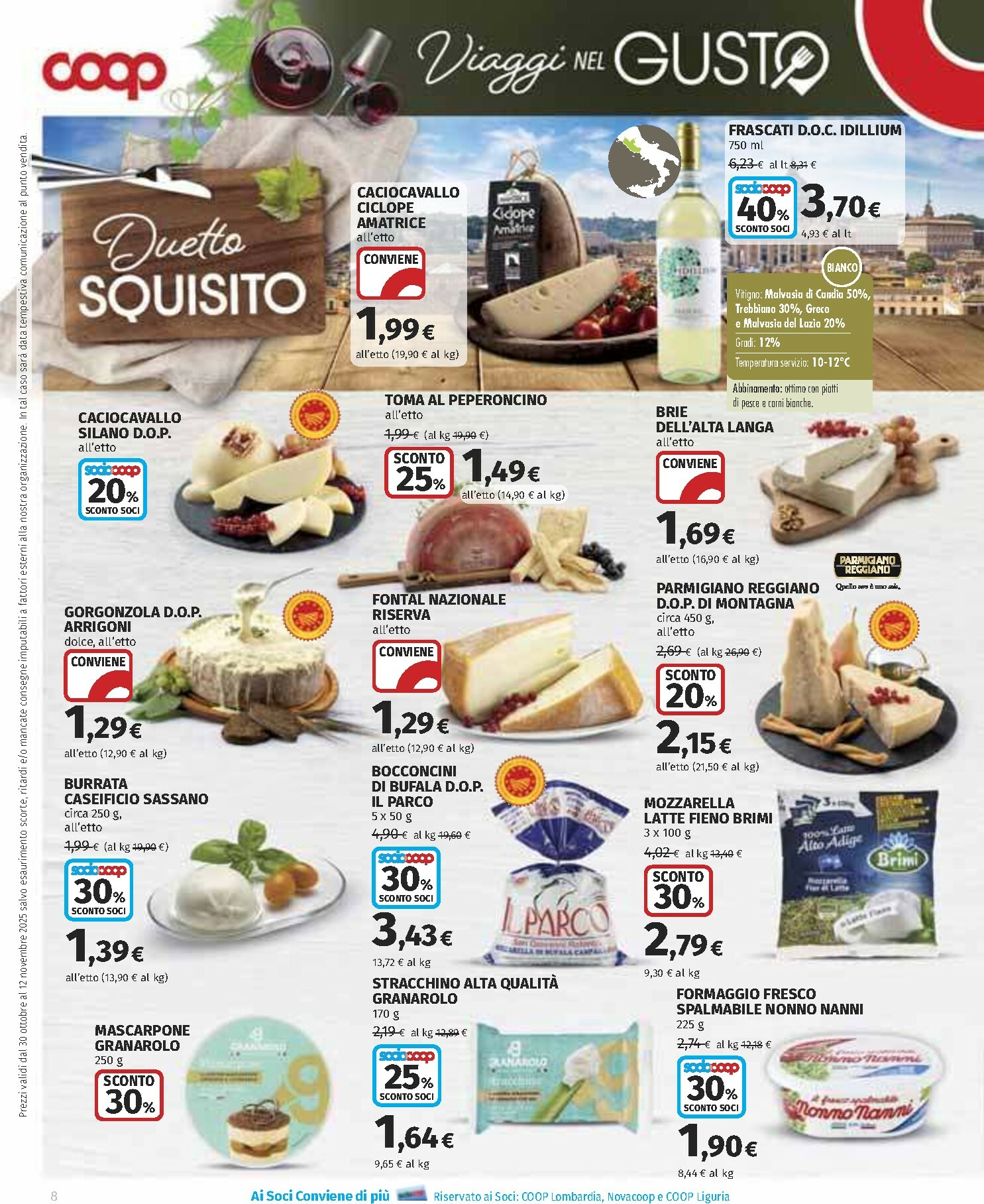 coop - Volantino Coop valido dal 30/10 al 12/11 - page: 8